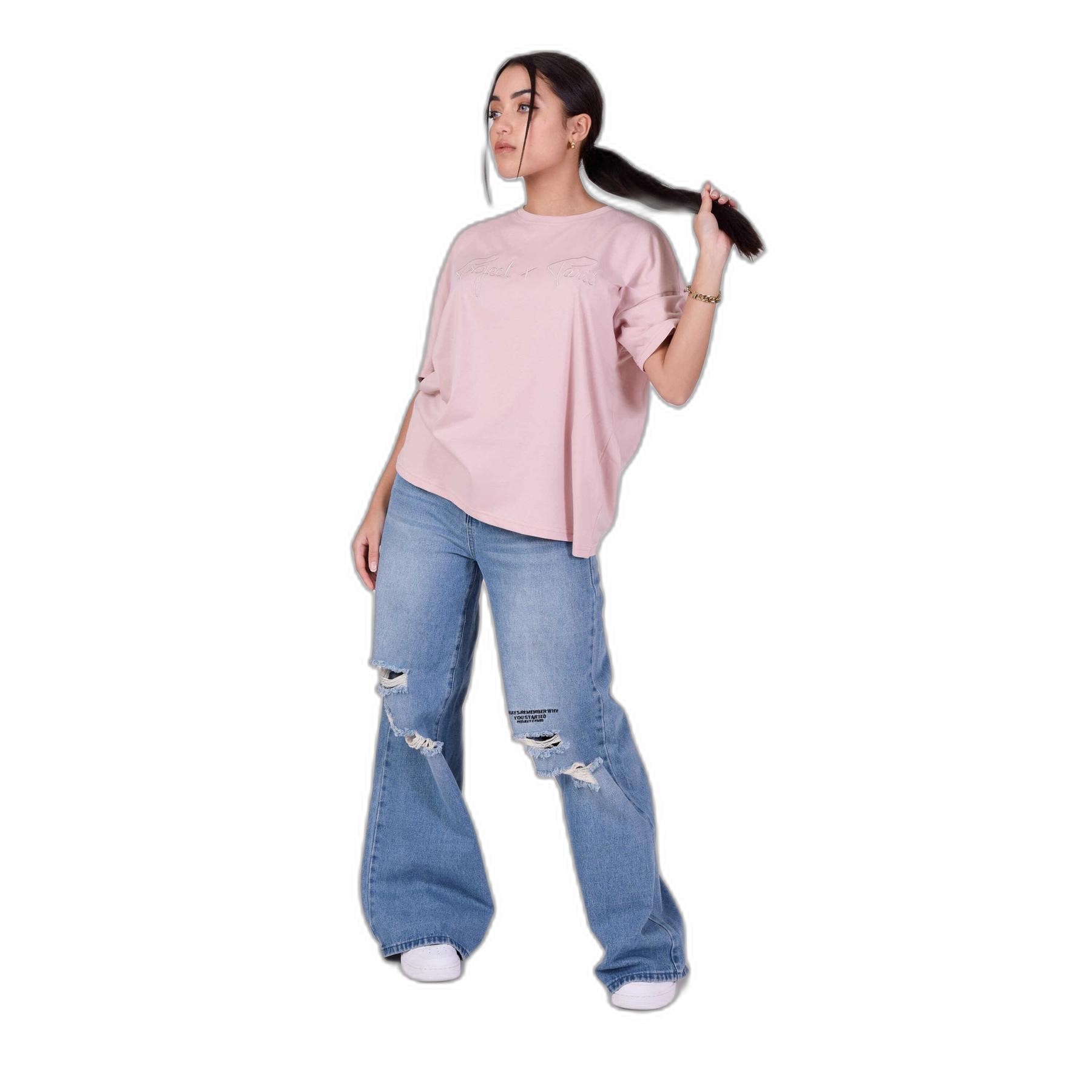 3665957152775 - T-Shirt Frau Basic ample logo