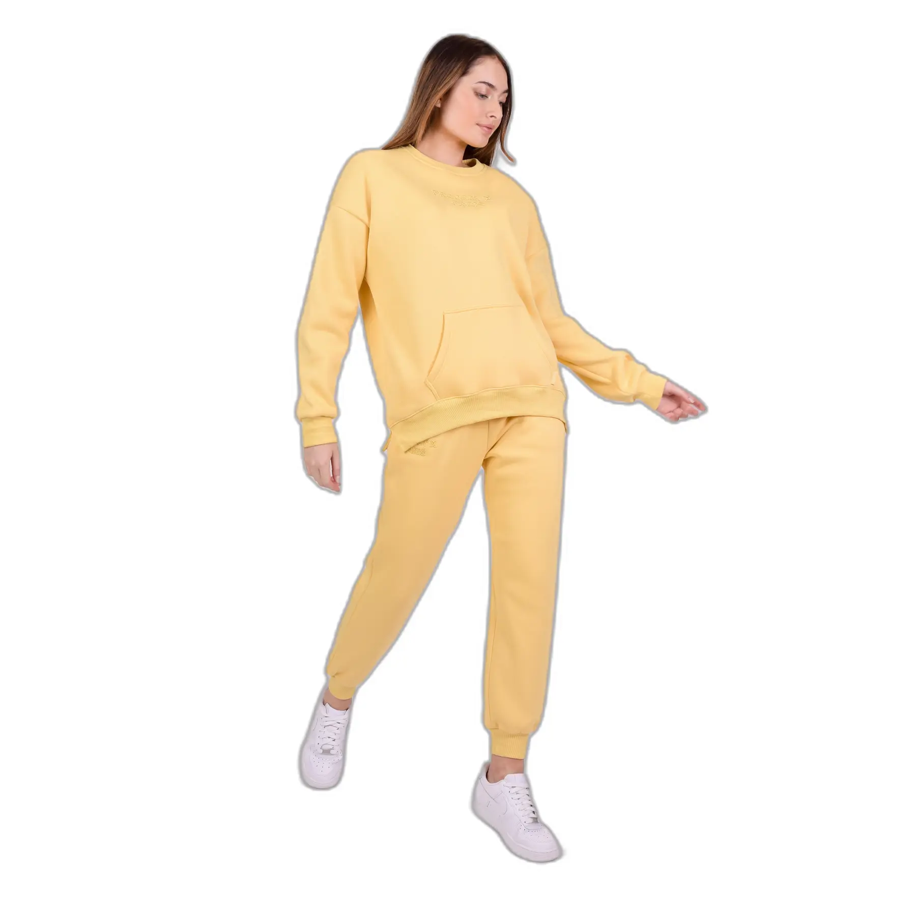 Pantaloni da jogging donna Project X Paris Broderie relief