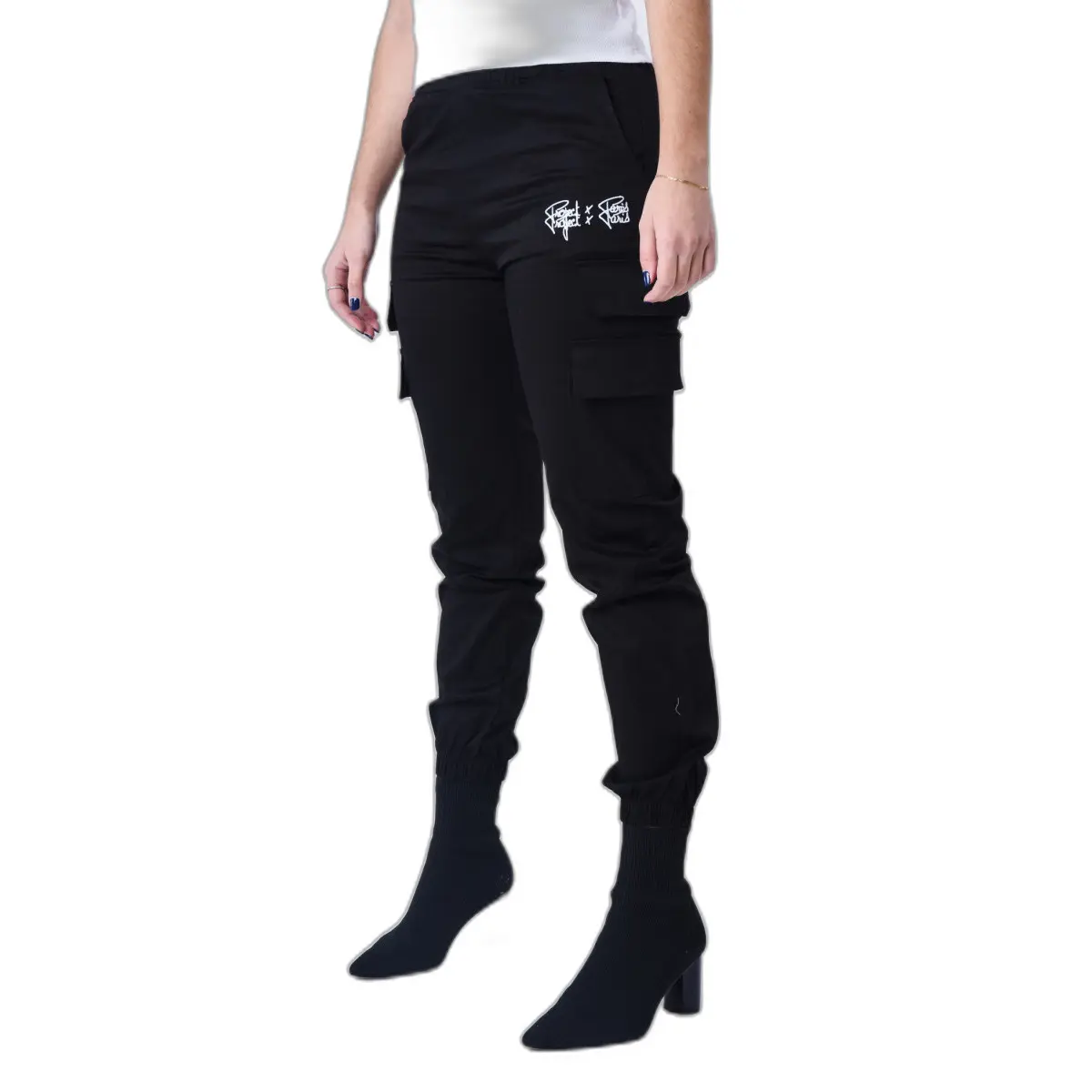 Pantaloni cargo multitasche donna