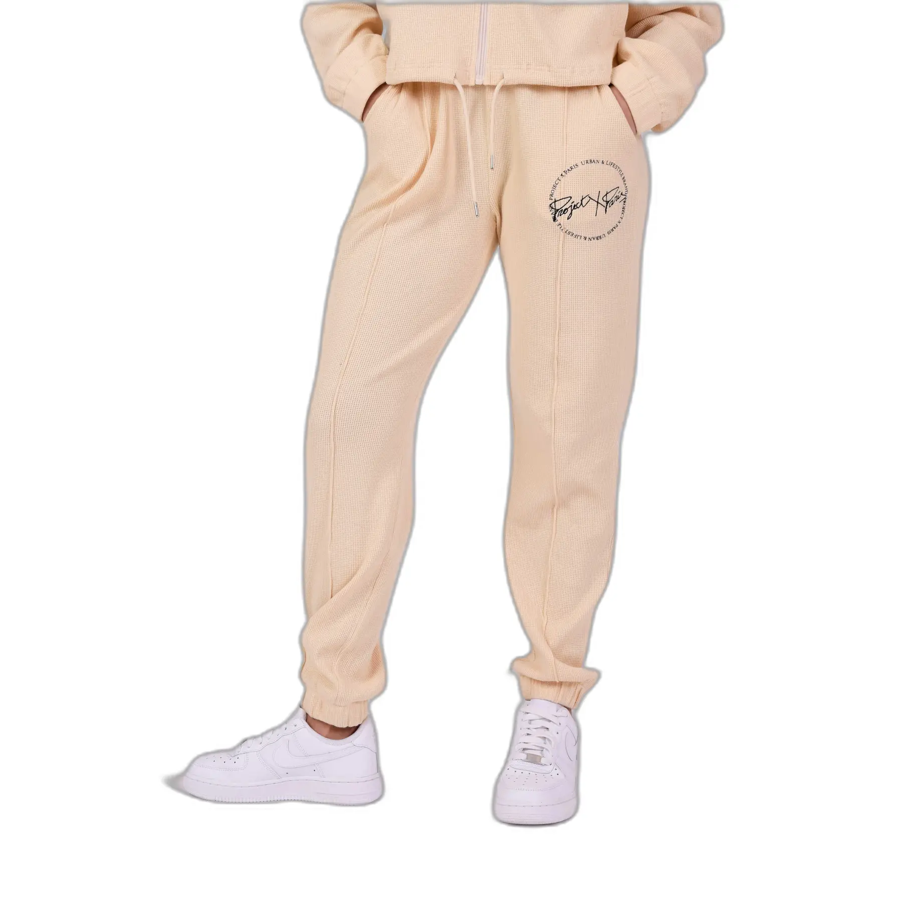 Pantaloni da jogging donna Project X Paris Effet nid d'abeille