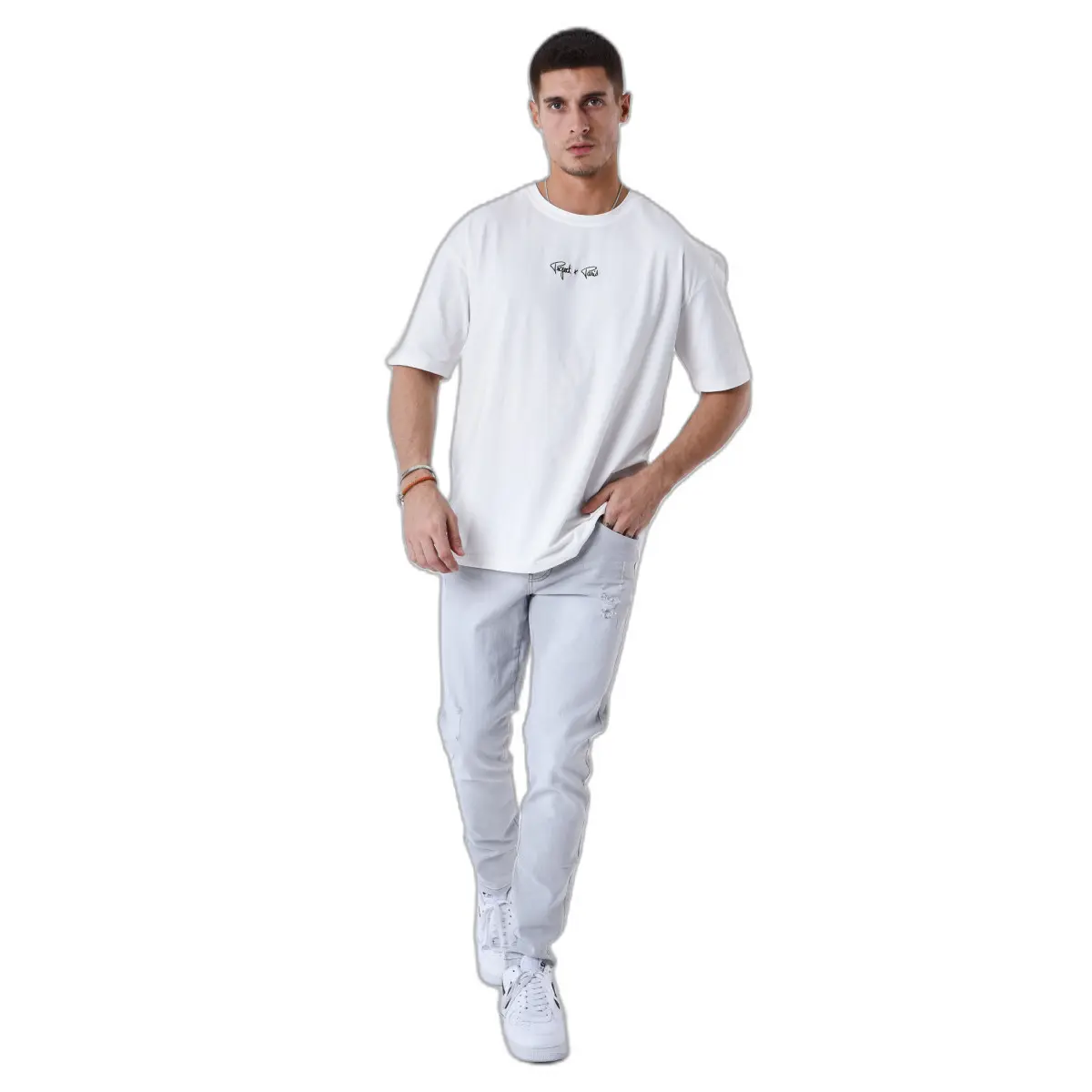 3665957194959 - Jeans zerrissene Röhrenjeans Project X Paris