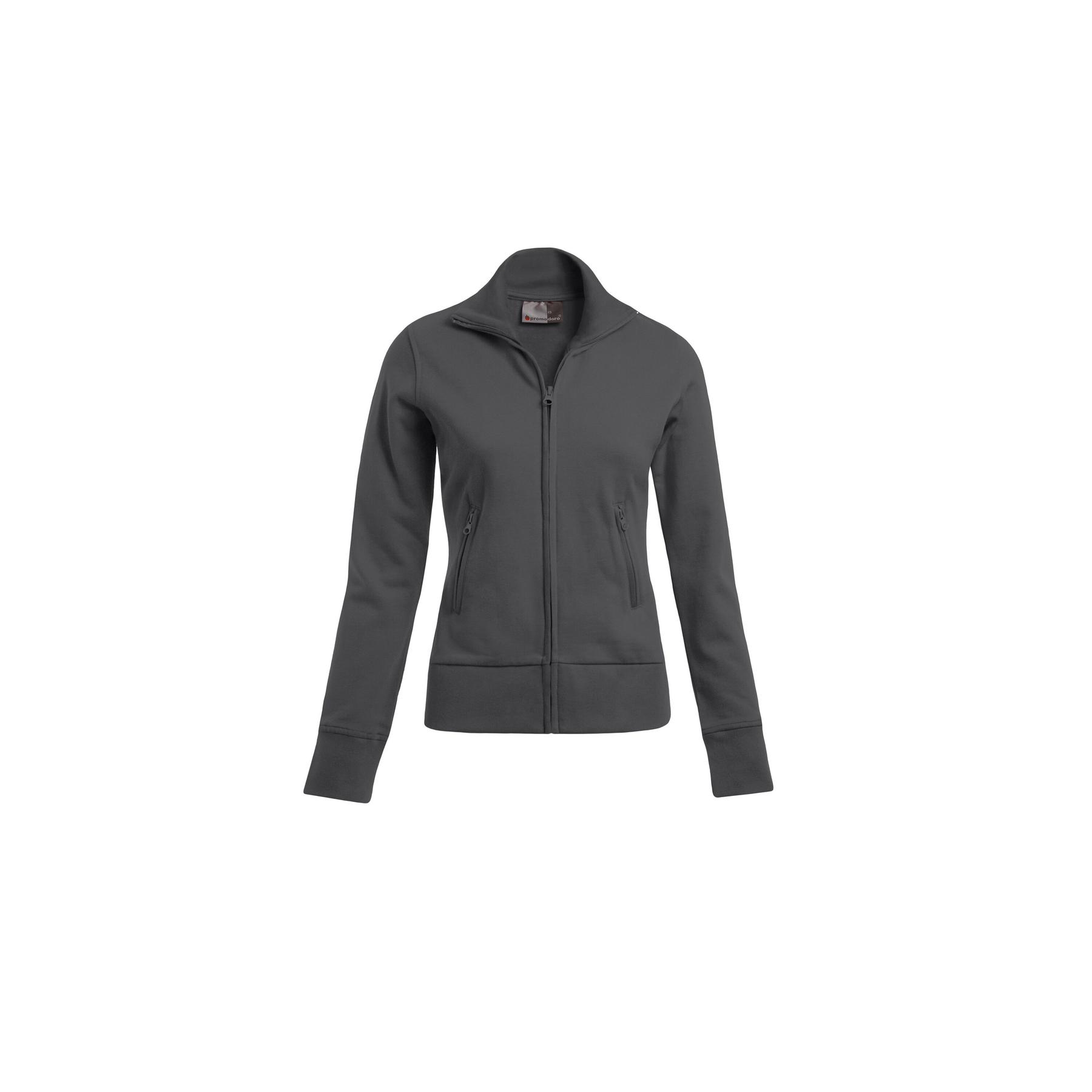 4251164233865 - Damen Stehkragen-Zipfelpullover Promodoro