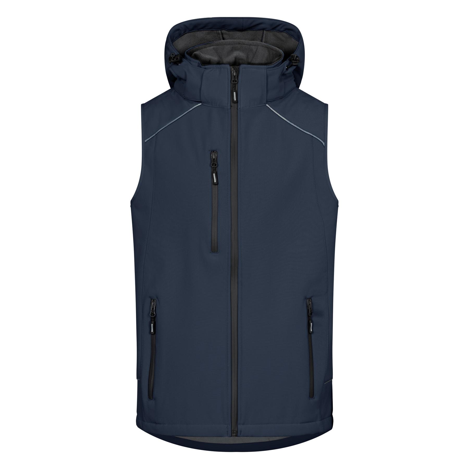 4250360479015 - Softshell-Weste mit Kapuze Promodoro