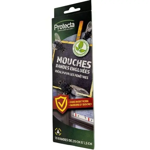 Meilleurs prix pour Anti-mouches Protecta Mouch'clac (x10)