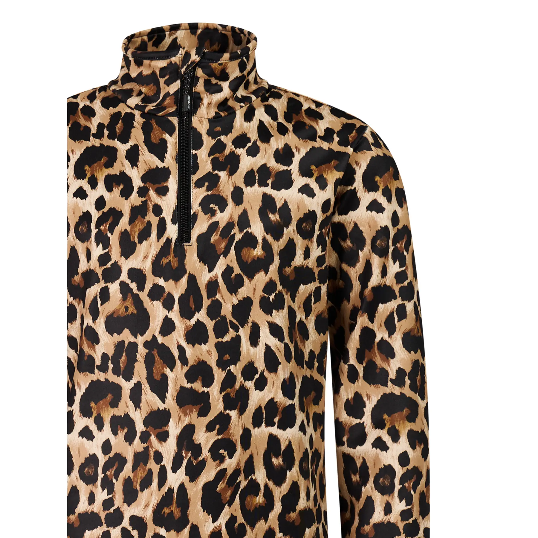 Fleece 1/4 Reißverschluss Mädchen Protest Topsy