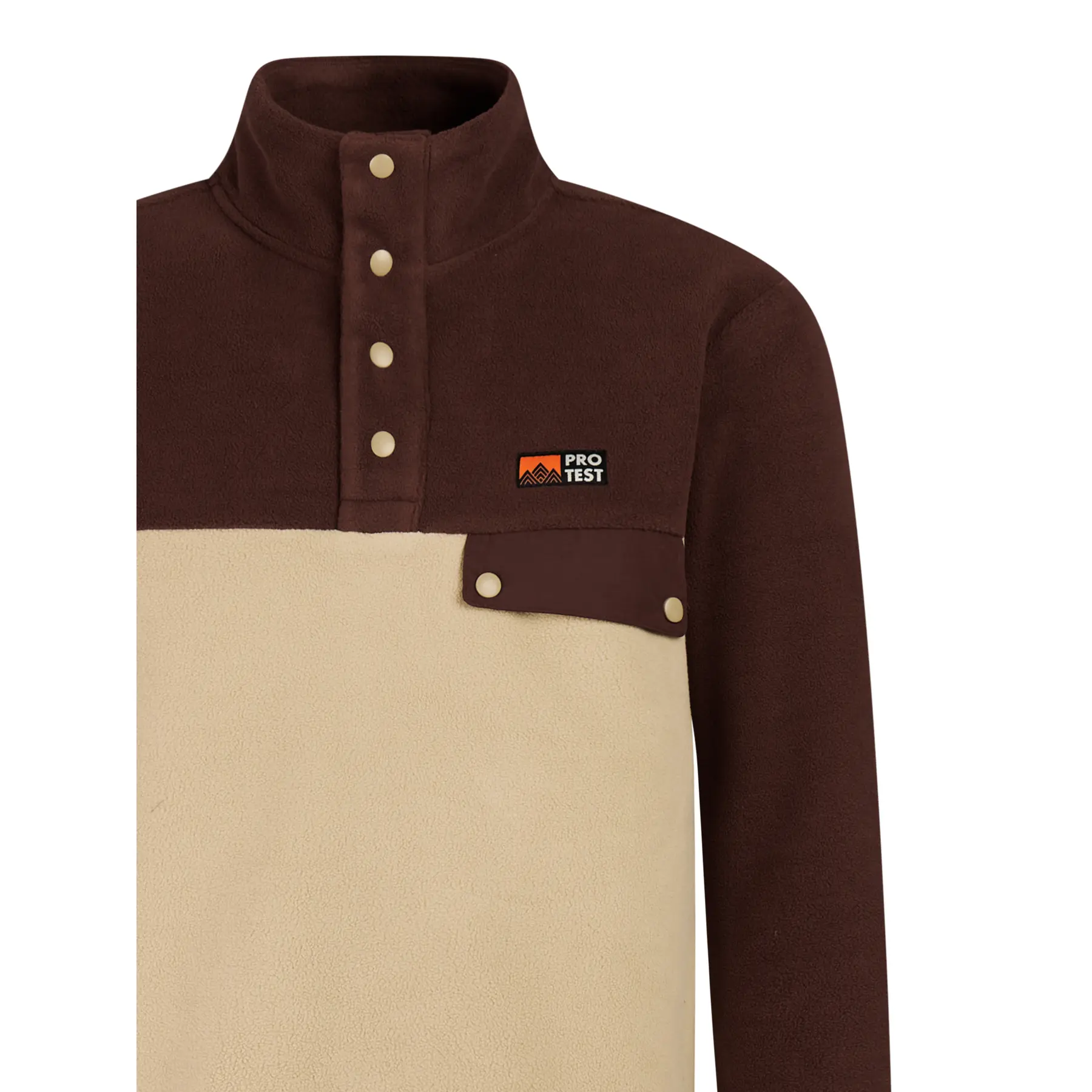Knopf-Fleece 1/4 Protest Wigland