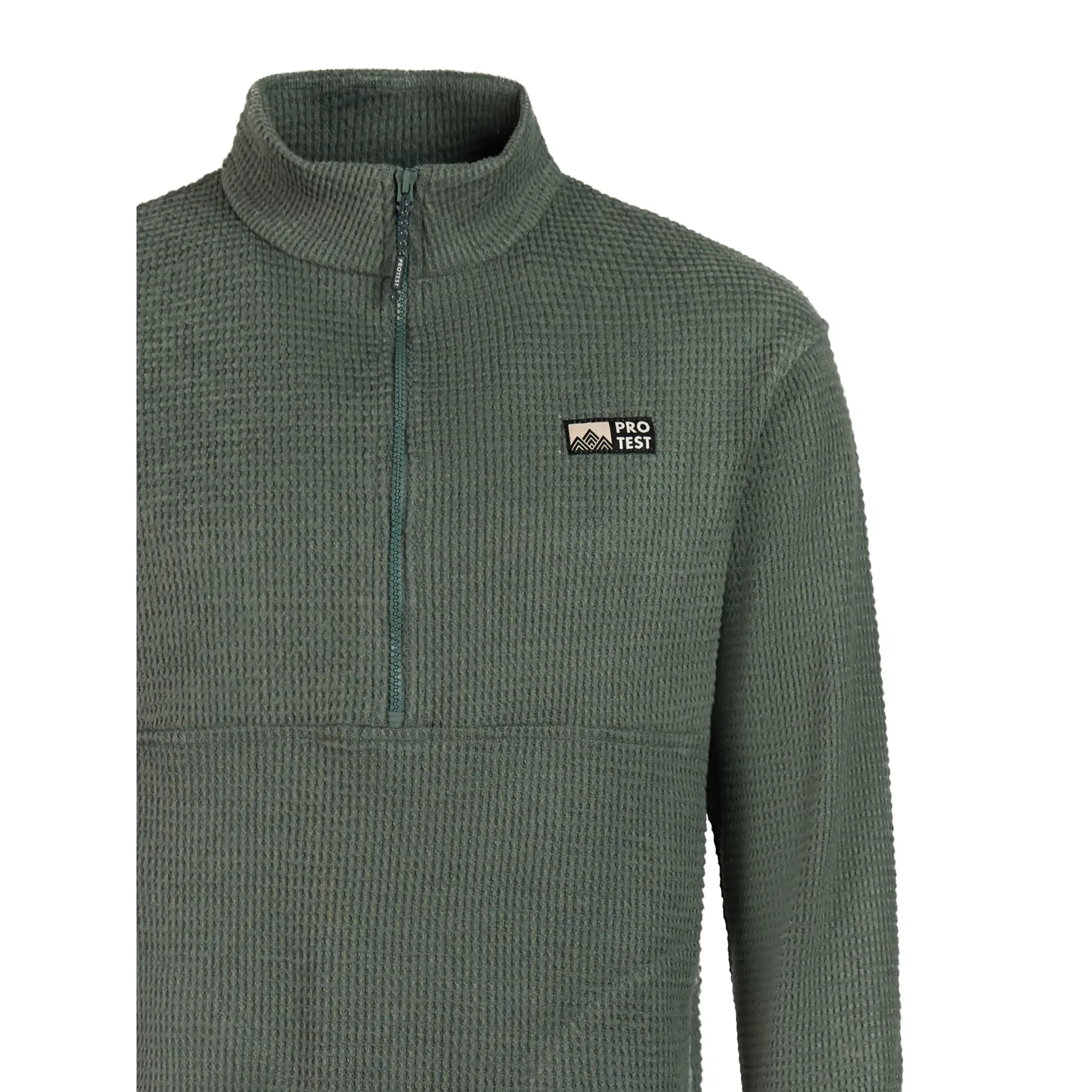 Knopf-Fleece 1/4 Protest Alive