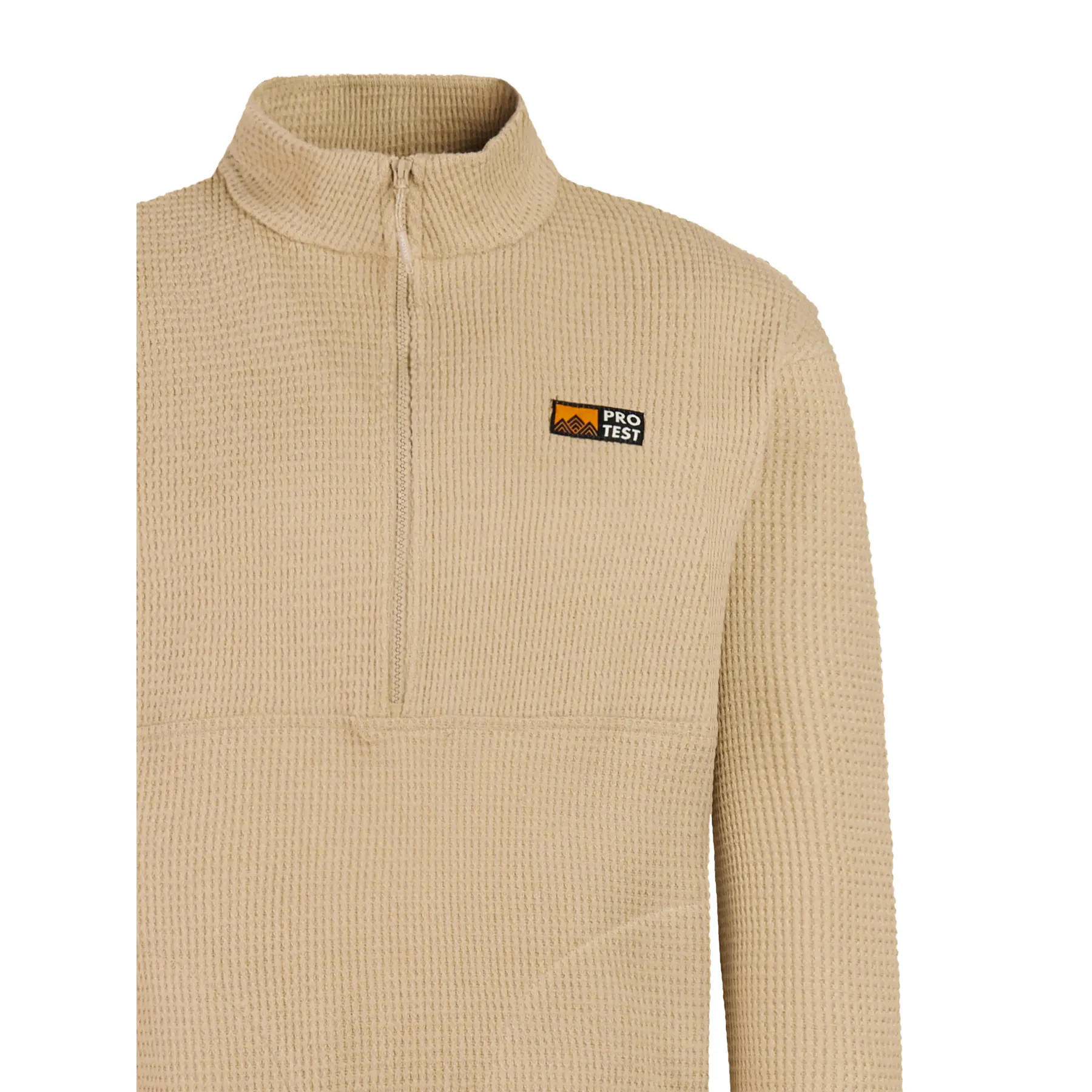 Knopf-Fleece 1/4 Protest Alive