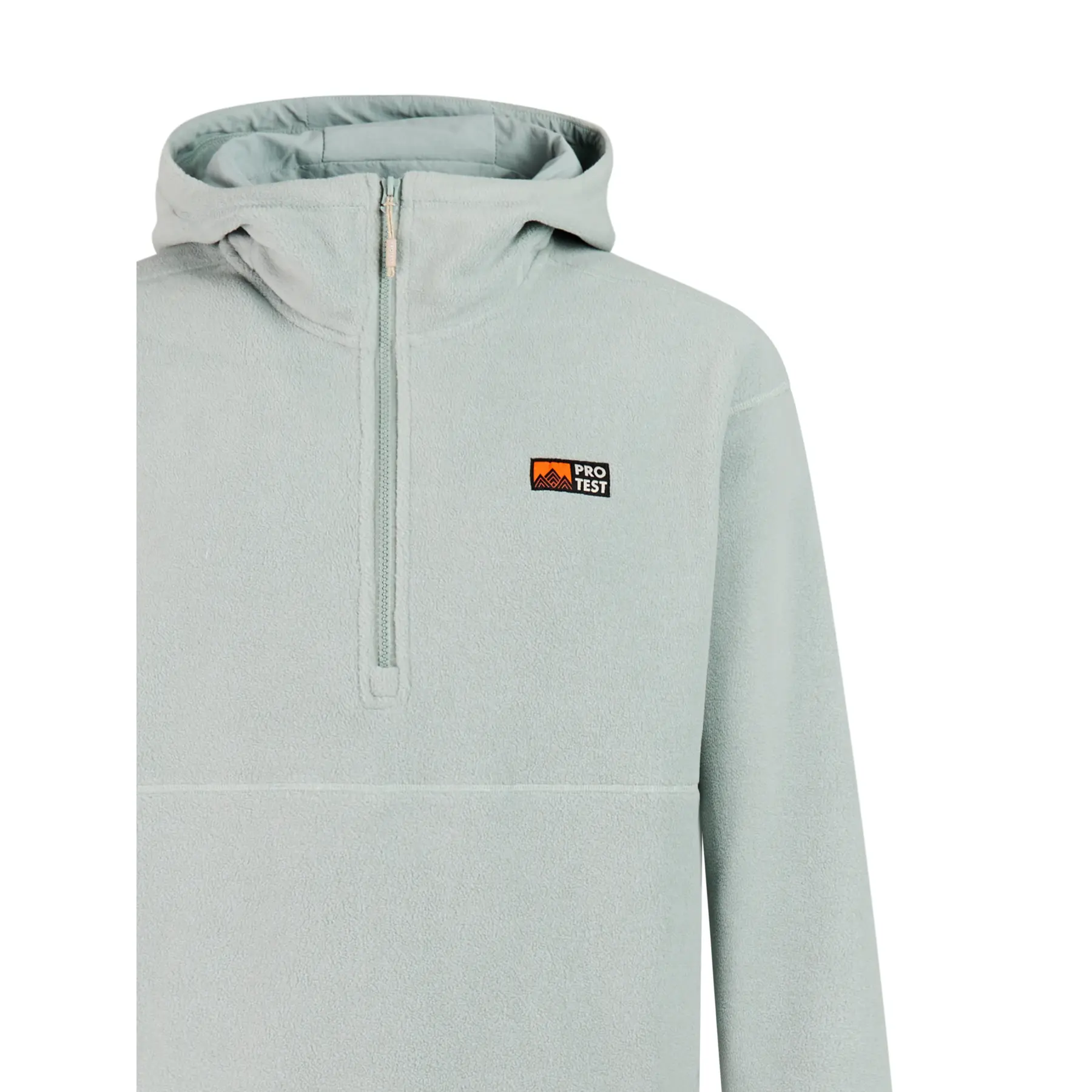 Protest PRTBright - Hoodie Heren - Loose fit - 1/4 rits - Capuchon - Fleece
