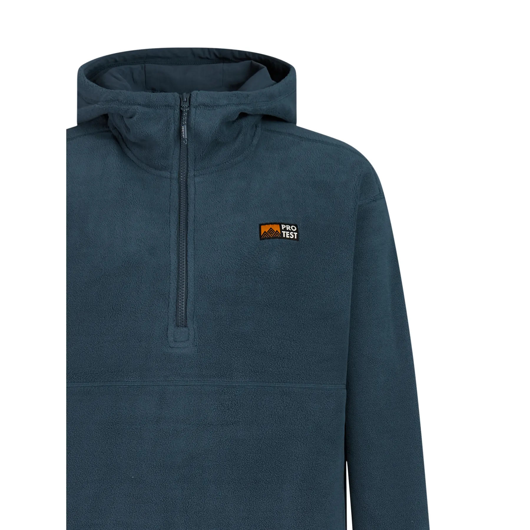 Protest PRTBright - Hoodie Heren - Loose fit - 1/4 rits - Capuchon - Fleece