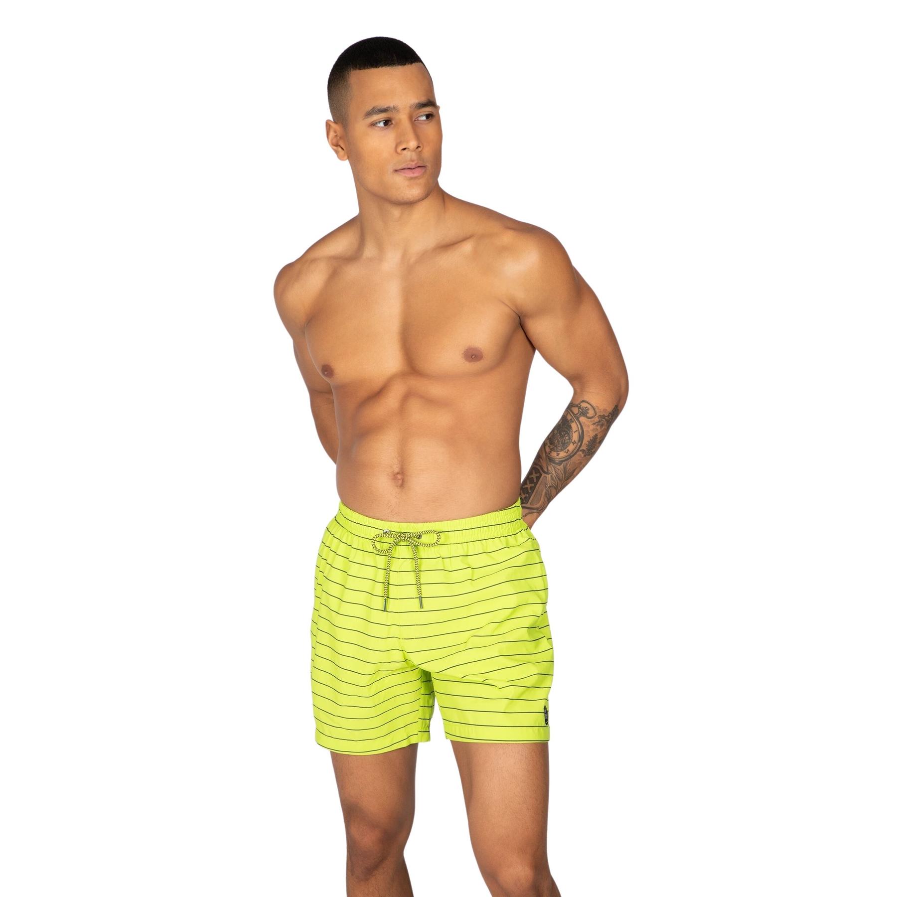 8719947094929 - Sharif - Badeshorts - Herren Lime Up S 8719947094929 - Sharif - Badeshorts - Herren Lime Up S
