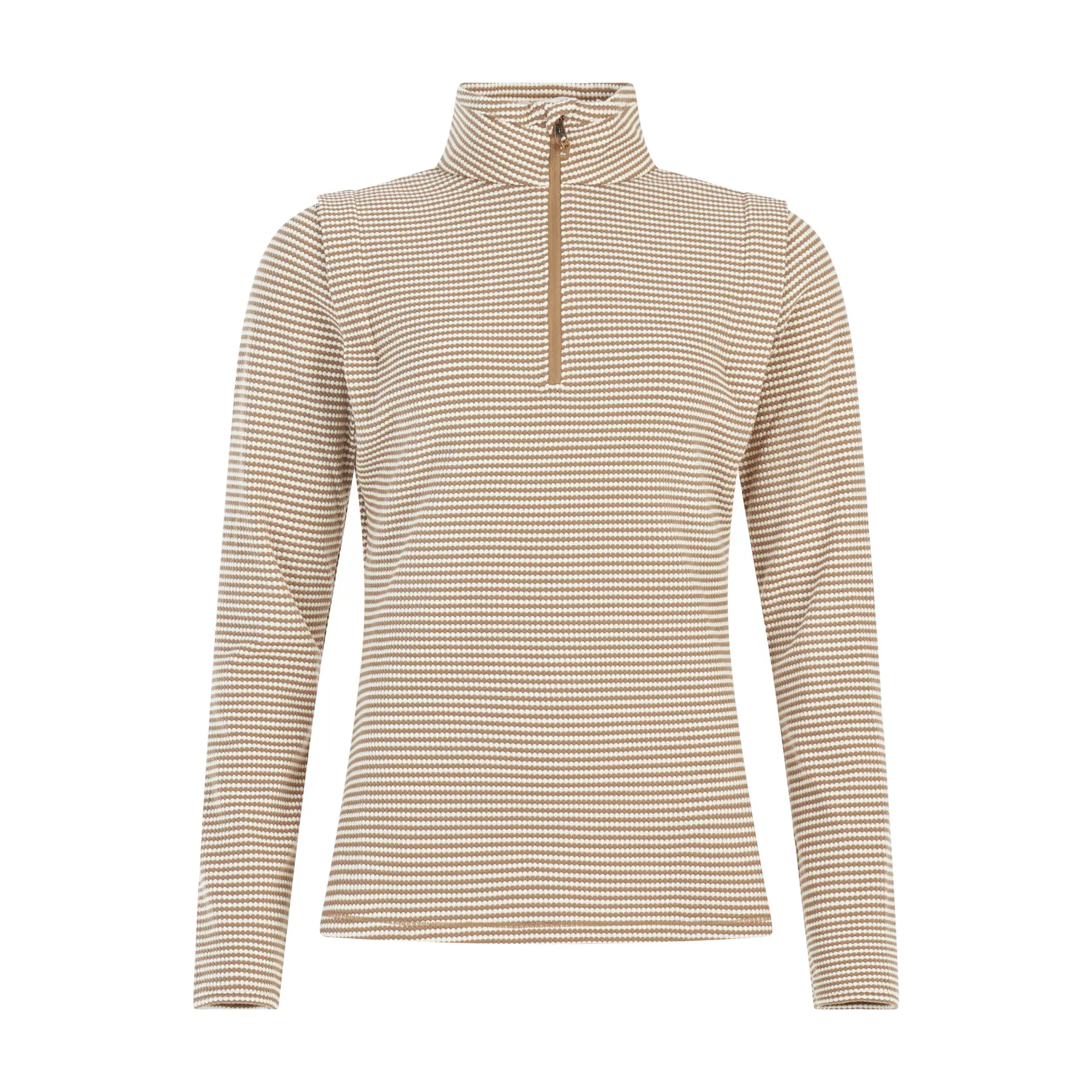 8721088092825 - Unterziehpullover 1 4 Reißverschluss Damen Ivory