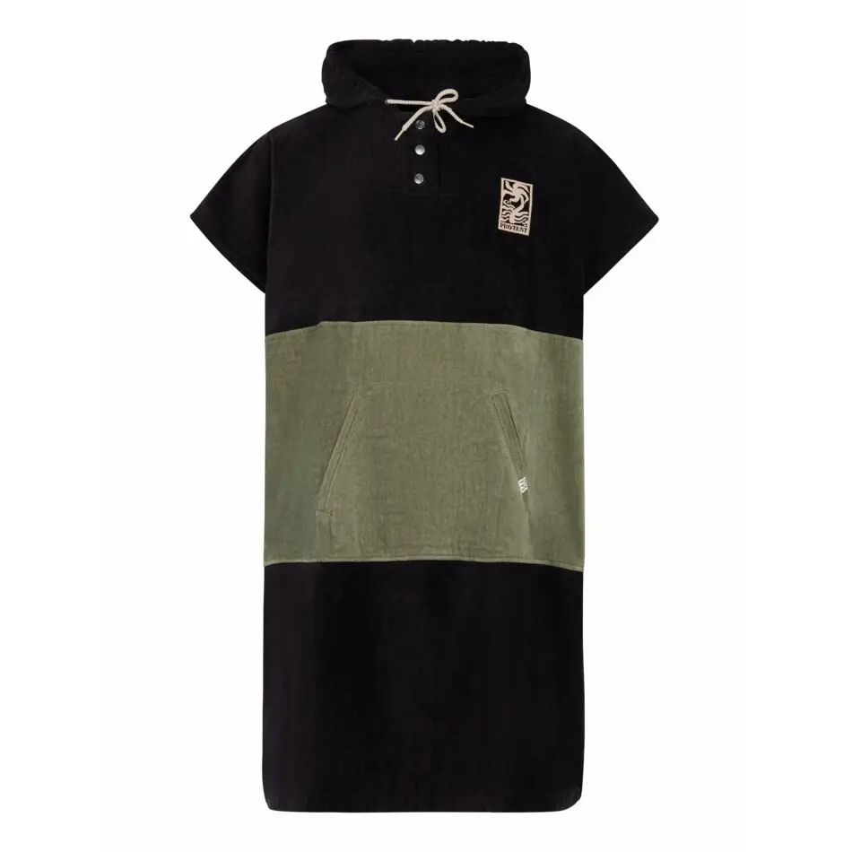 Protest Prtcella – Badponcho Heren – Strandponcho – Badstof