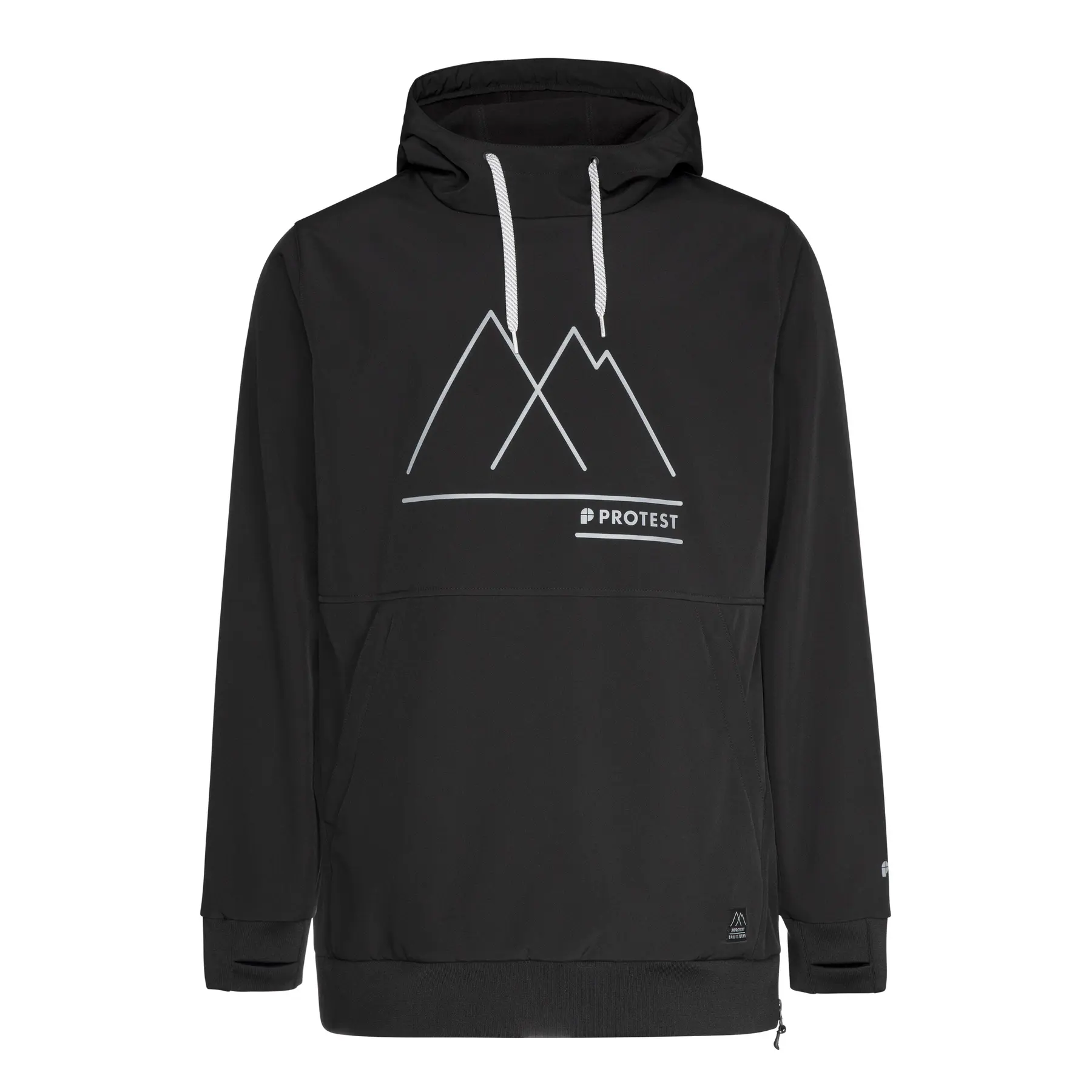 Hooded Sweatshirt Protest Melton