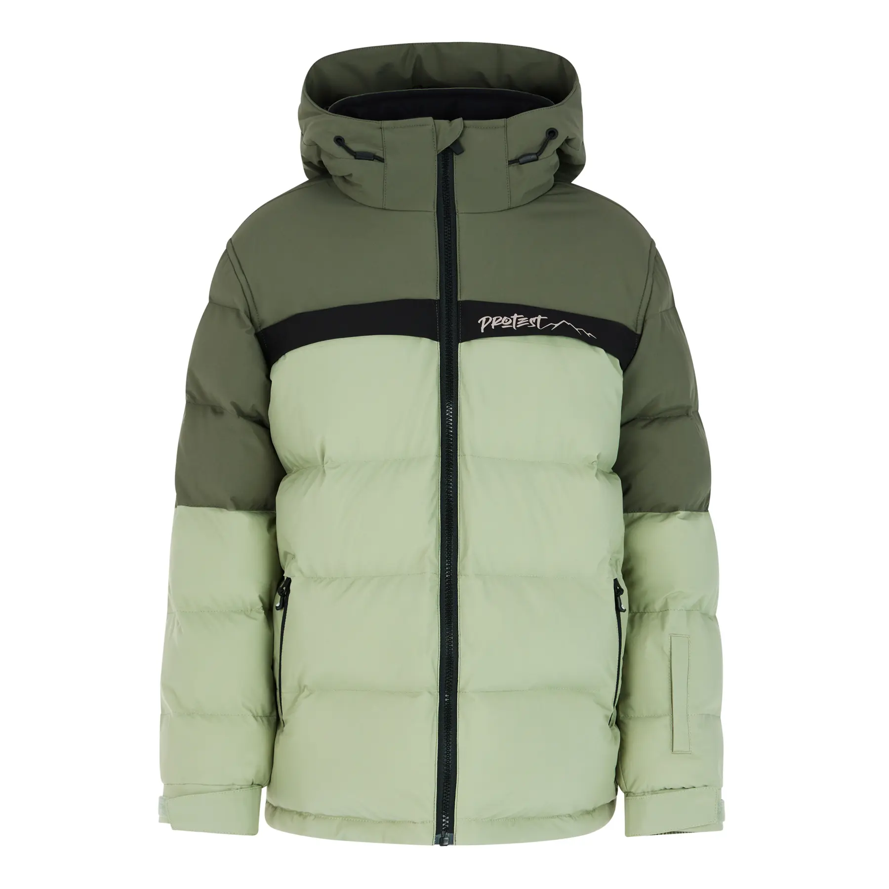 Kids' Hooded Ski Jacket Protest Mack