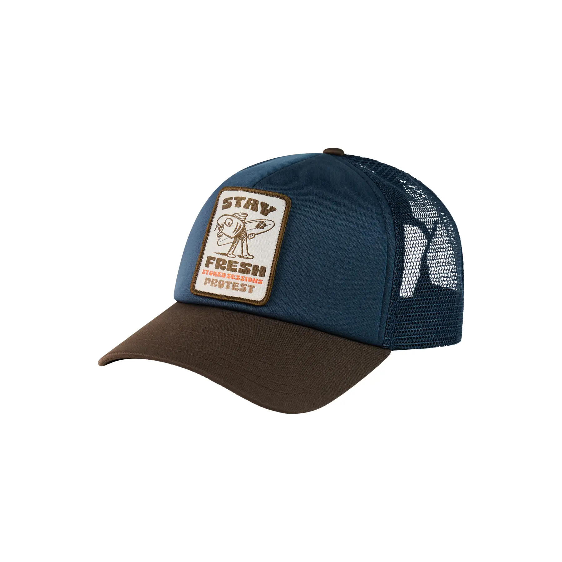 Trucker Cap Protest Badger