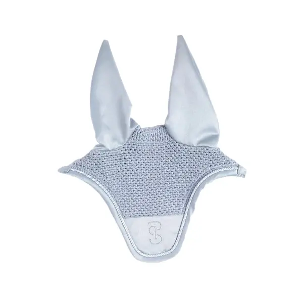 Bonnet court pour cheval en satin PS of Sweden Crystal