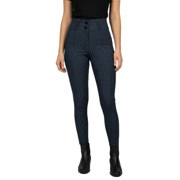 Pantalon équitation à rayures et fond intégral femme PS of Sweden Penny