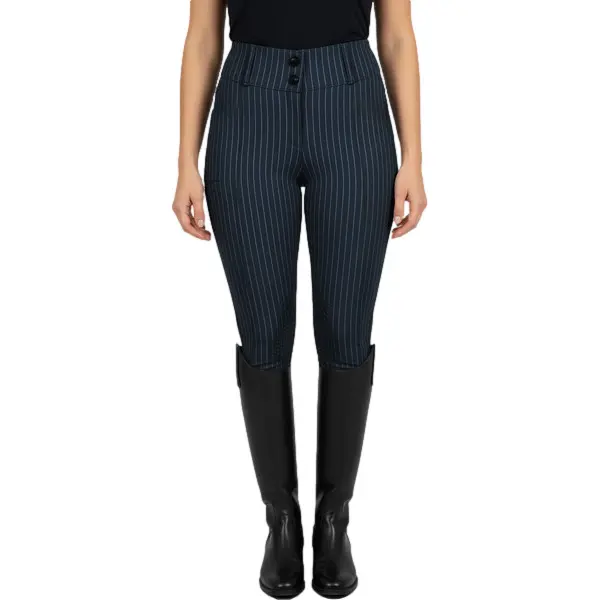 Pantalon équitation à rayures avec genouillères femme PS of Sweden Penny