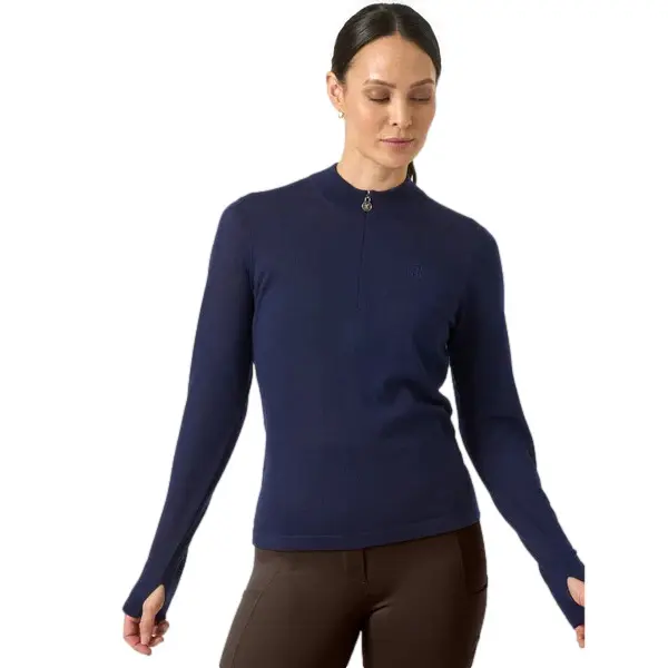 Pull 1/2 zip femme PS of Sweden Erin Equimerino
