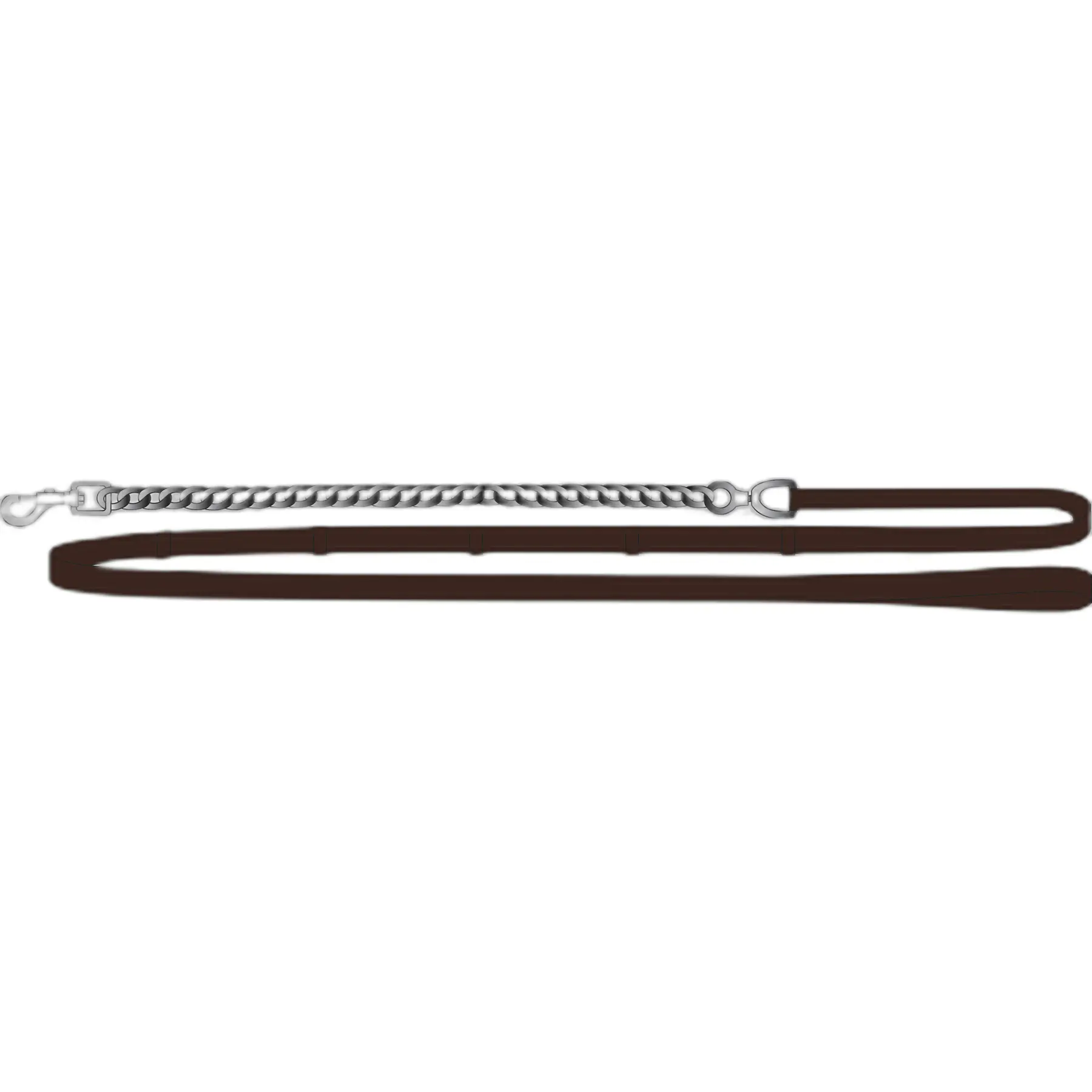 Ps Of Sweden Marron Horse Halter With Chain