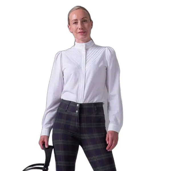 Meilleurs prix pour Chemise d'équitation manches longues femme PS of Sweden Tindra Tuxedo