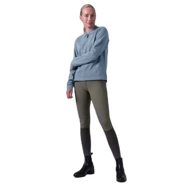 Ps Of Sweden Bleu Riding Polo Long Sleeves Woman Olivia
