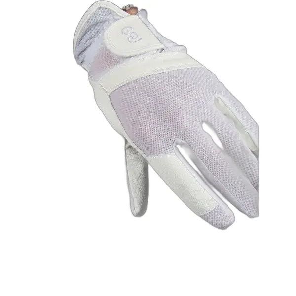 Ps Of Sweden Blanc Mesh Riding Gloves
