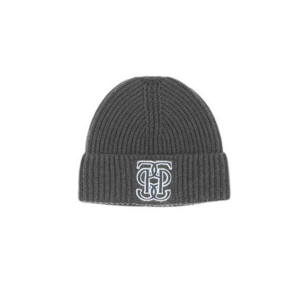 Ps Of Sweden Unisex Gris Bonnet Rio Twill Monogram