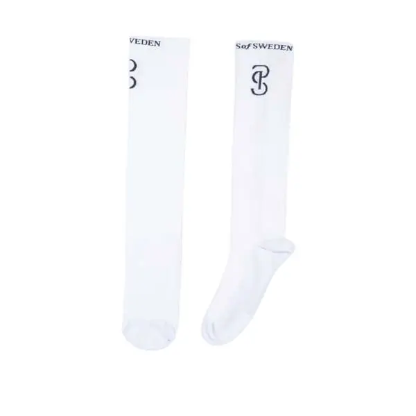Ps Of Sweden Blanc Riding Socks Sky