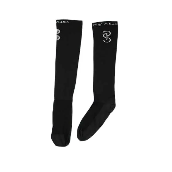 Ps Of Sweden Noir Riding Socks Sky