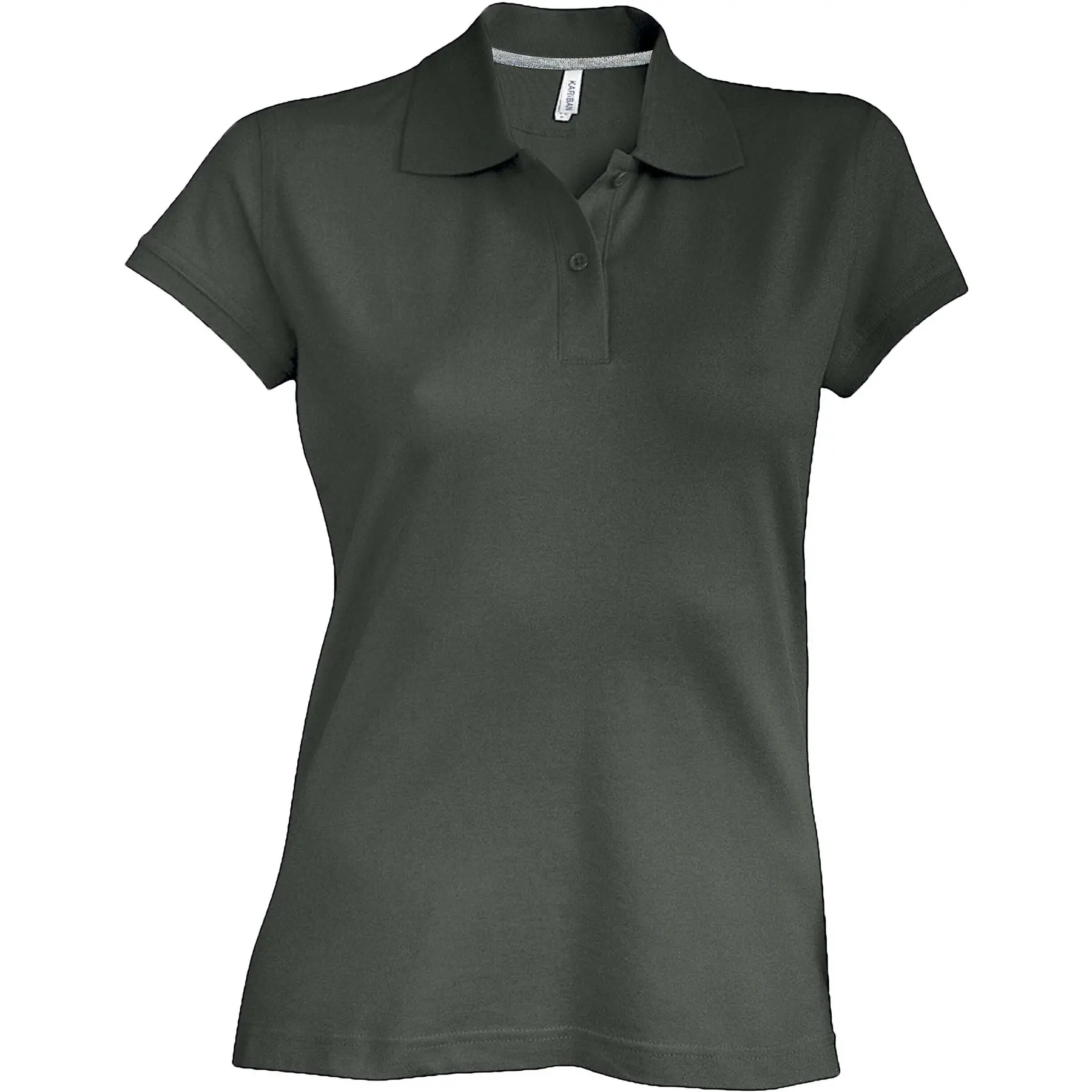 Damen Polo Mit Kurzen Ärmeln Kariban