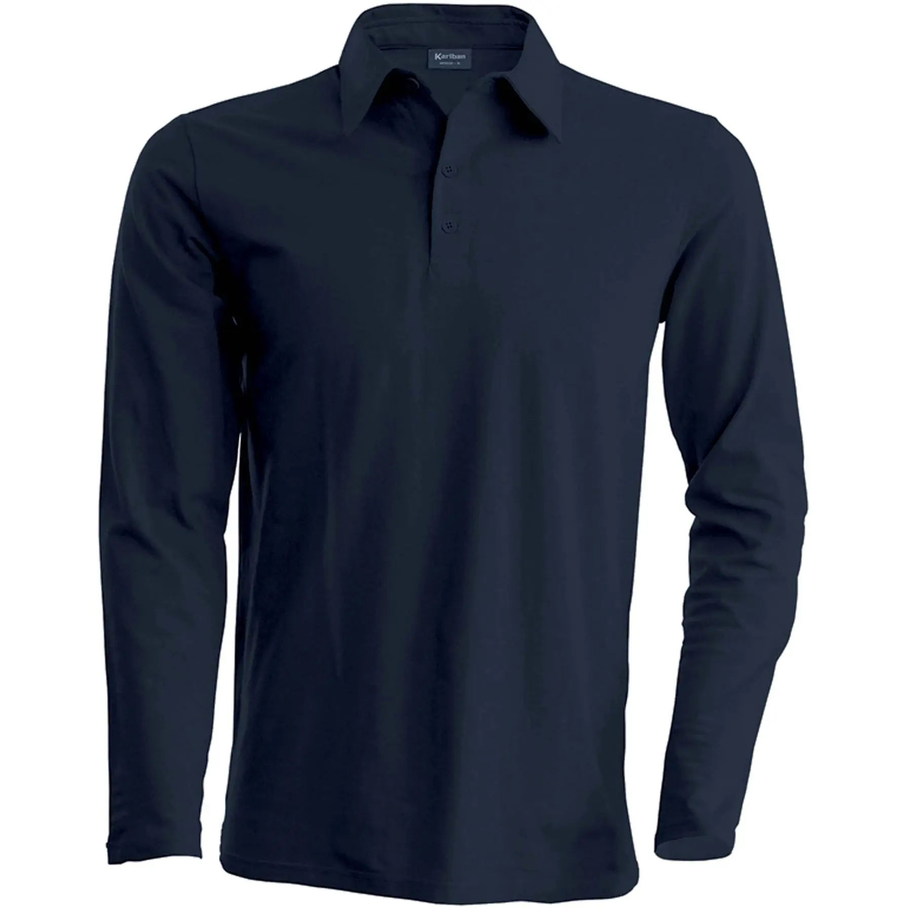 Langärmeliges Polo-Shirt Kariban