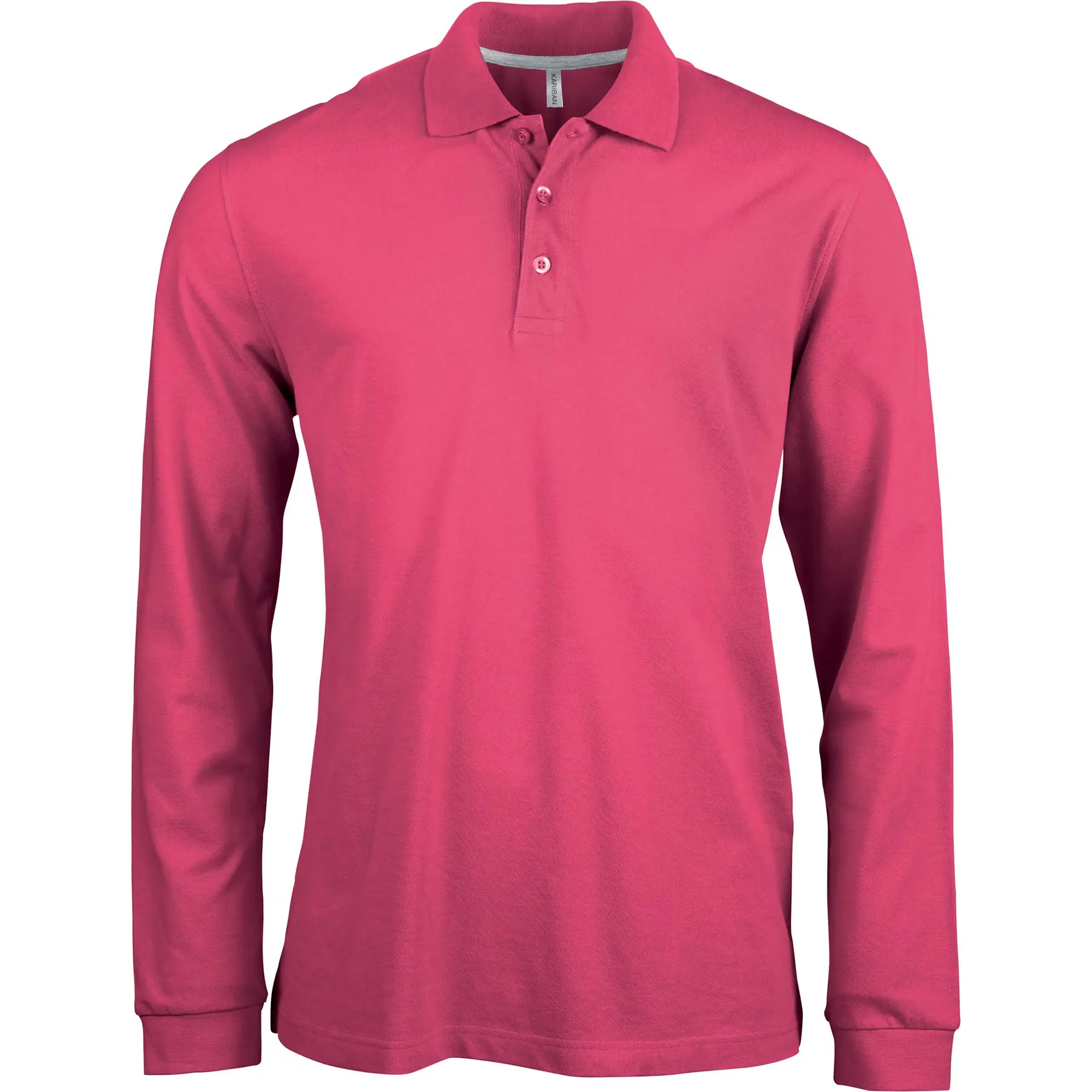 Langärmeliges Polo-Shirt Kariban