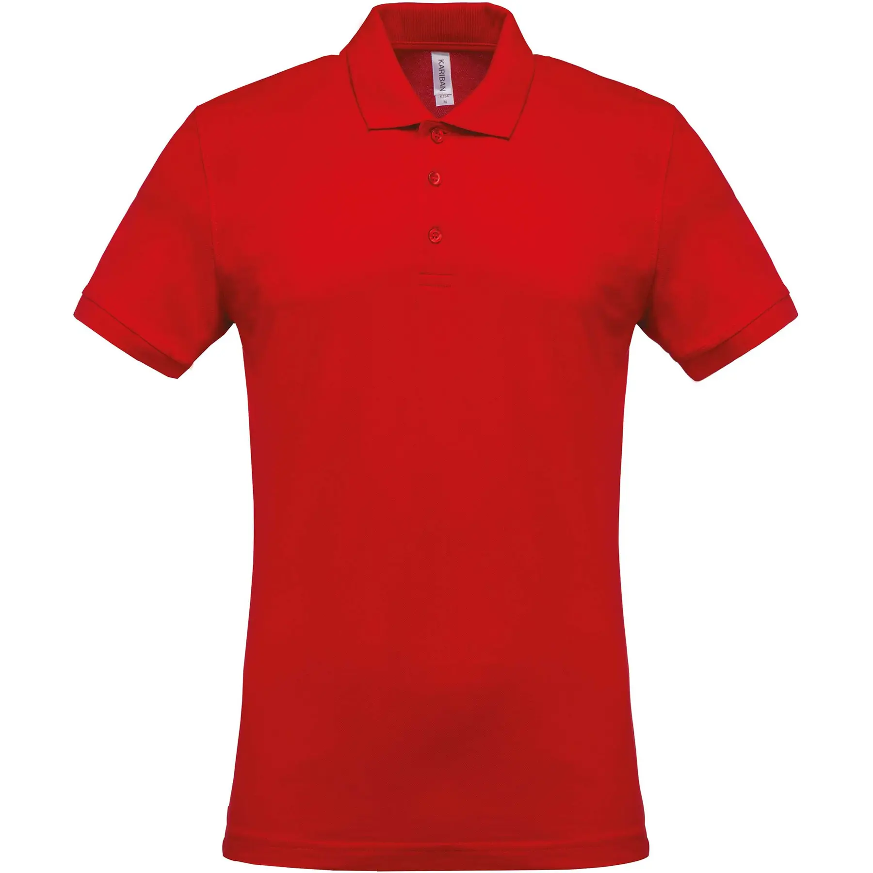Kurzärmeliges Polo-Shirt Kariban Piqué