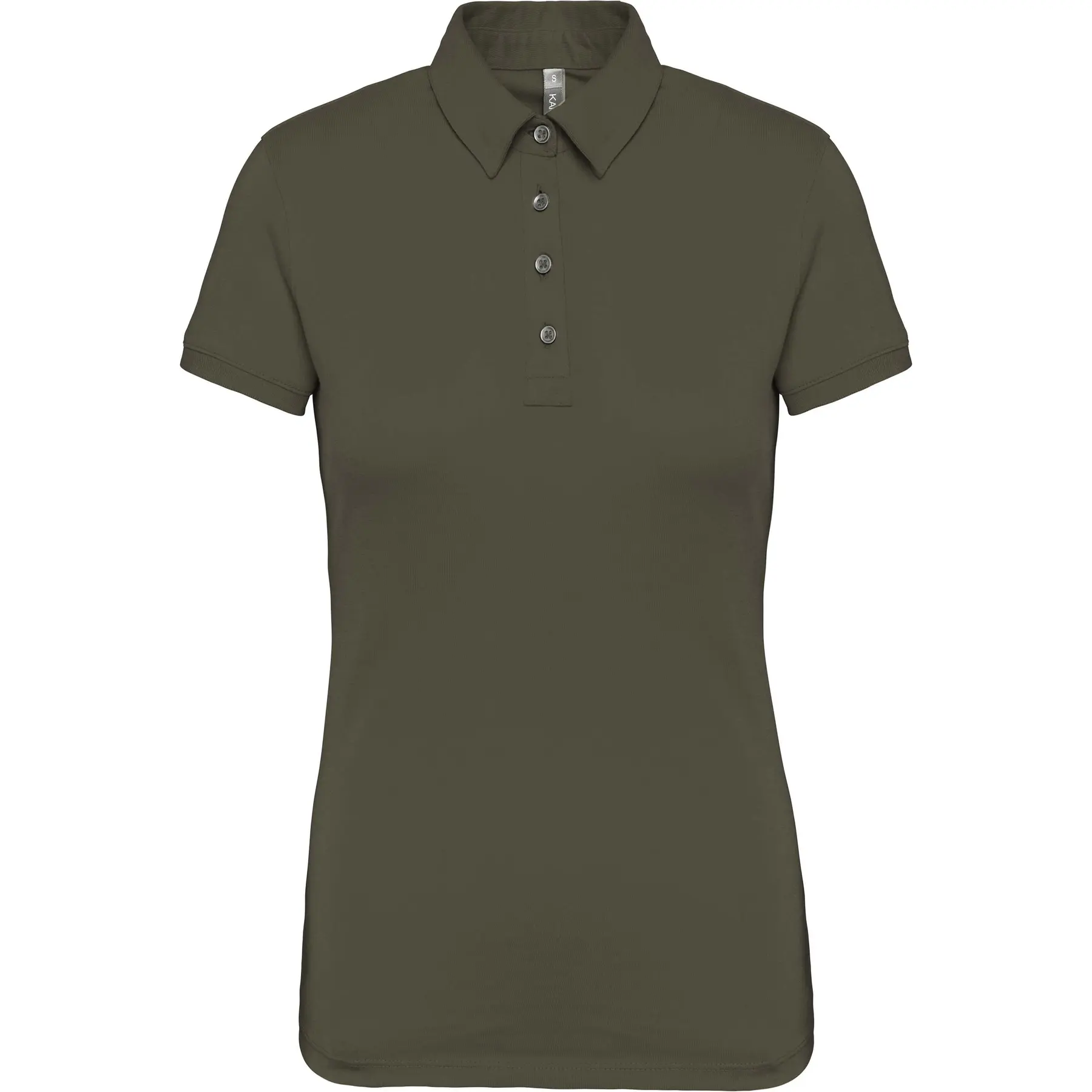 Damen-Poloshirt mit kurzen Ärmeln Kariban Jersey