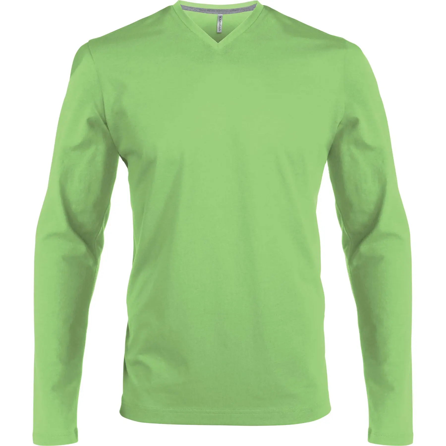 T-Shirt Kariban Col V manches longues