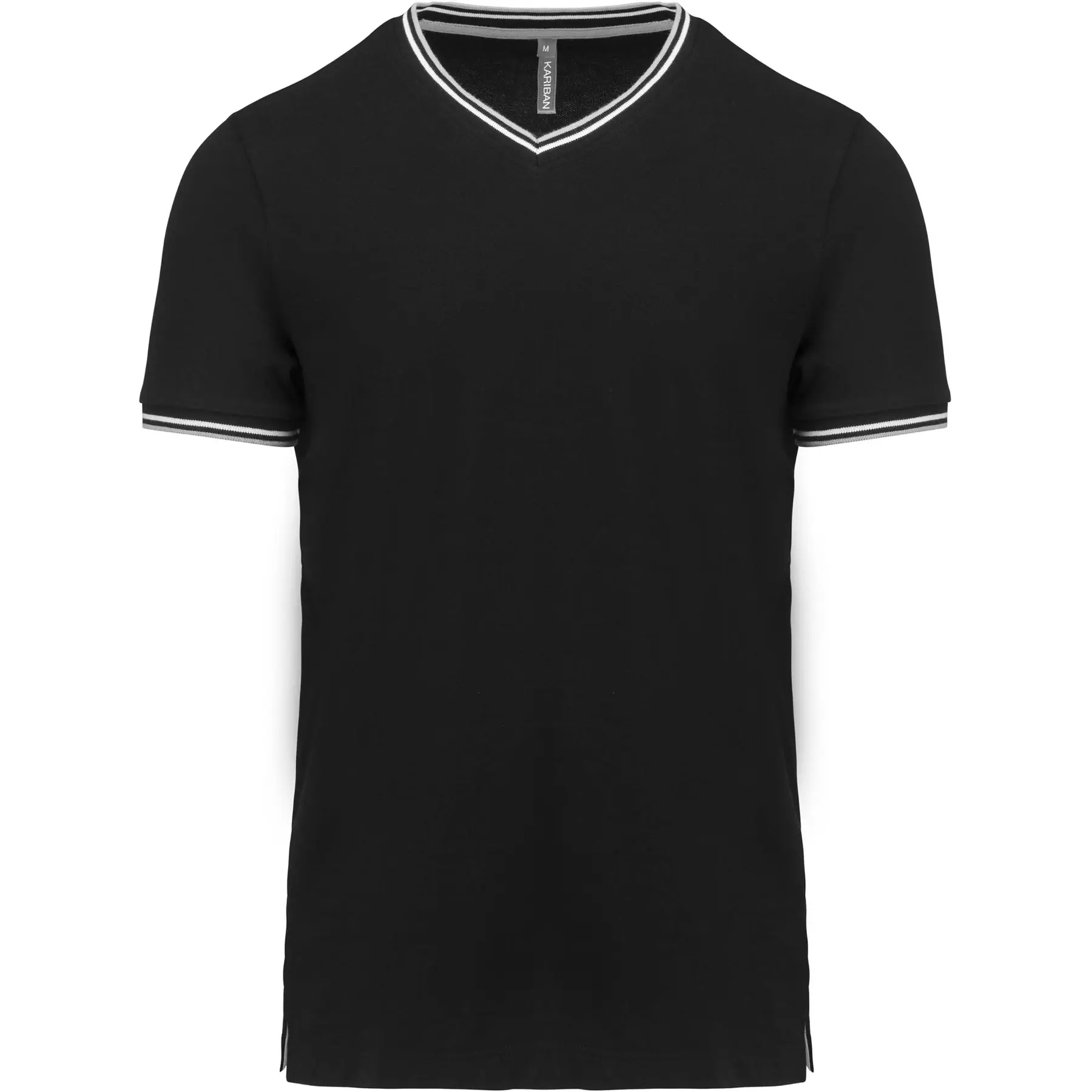 T-shirt Kariban Maille Piquée Col V
