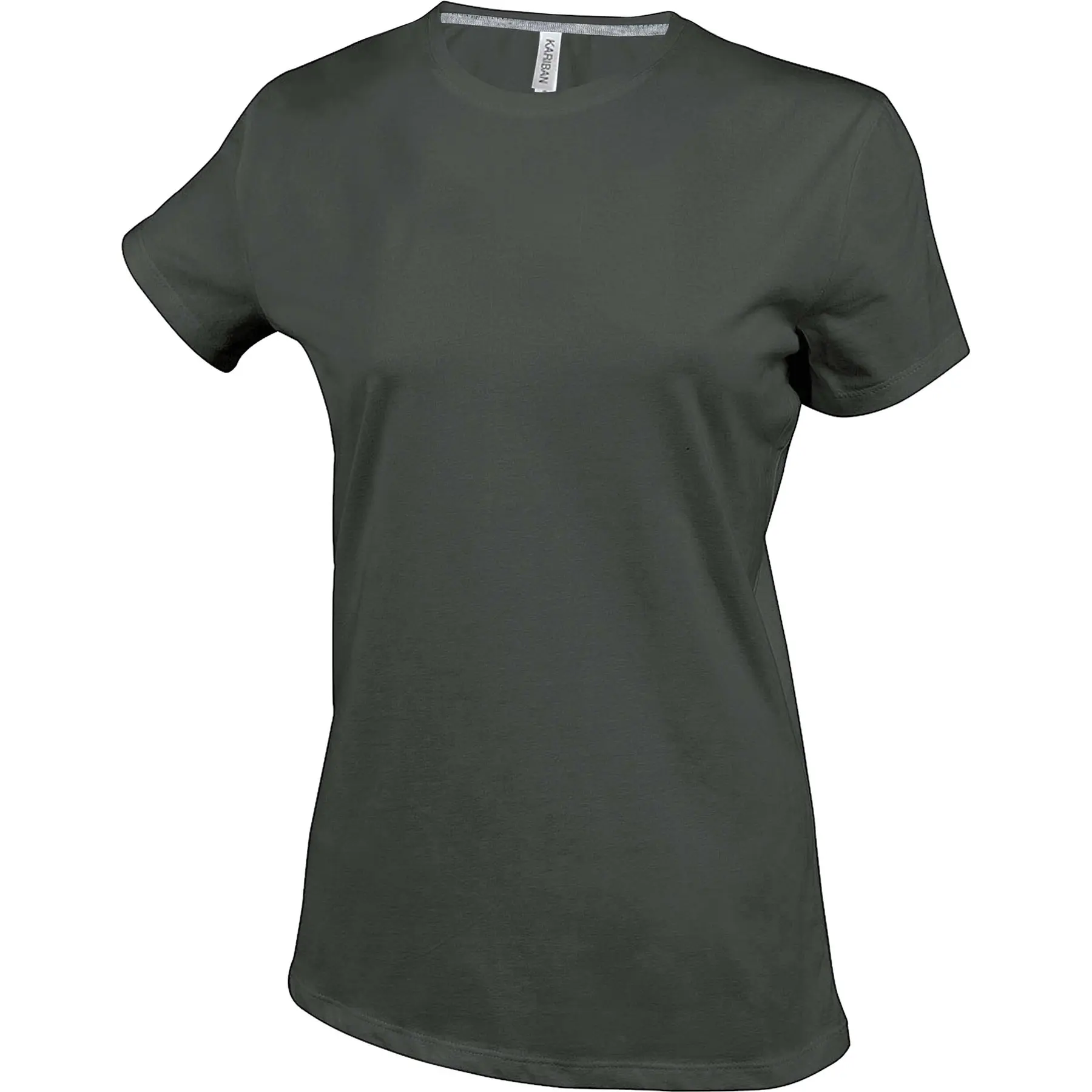 Kariban Women's Vert T-Shirt Col Rond Côton