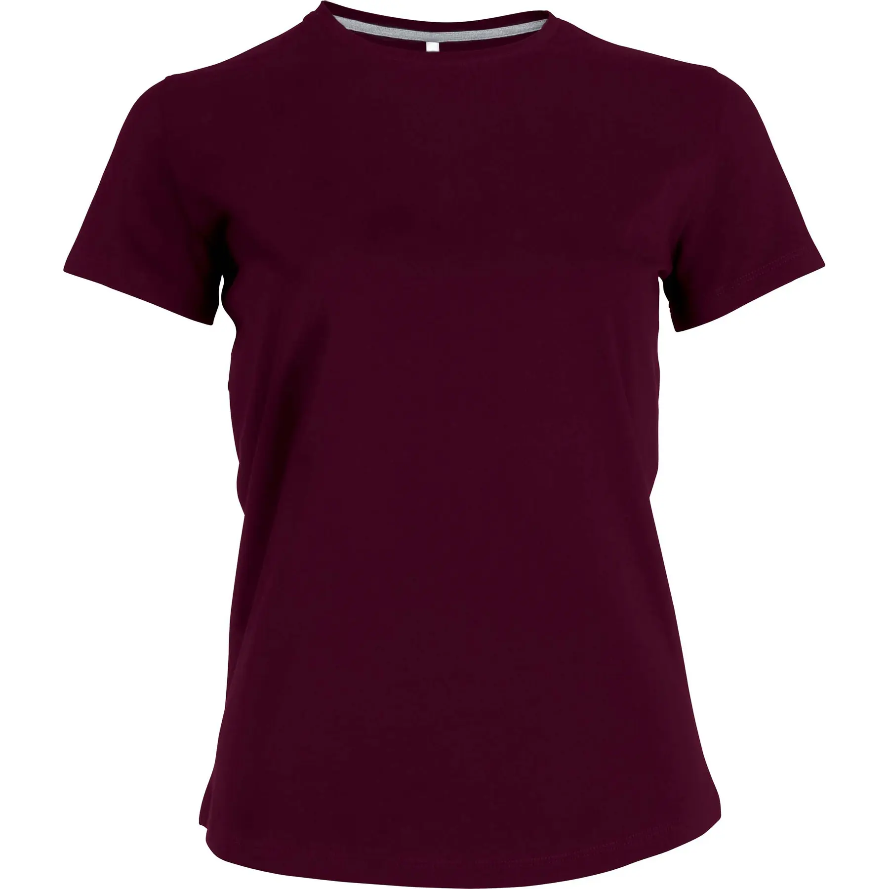 Kariban Women's Rouge T-Shirt Col Rond Côton