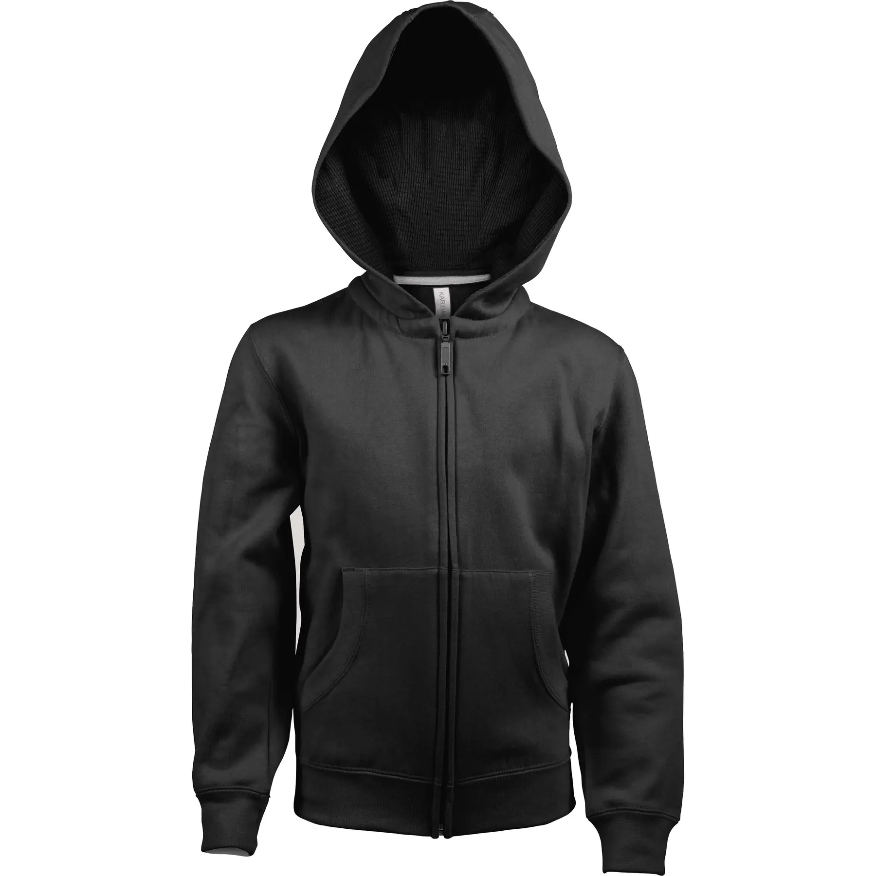 Sweatshirt à capuche enfant zippé Kariban