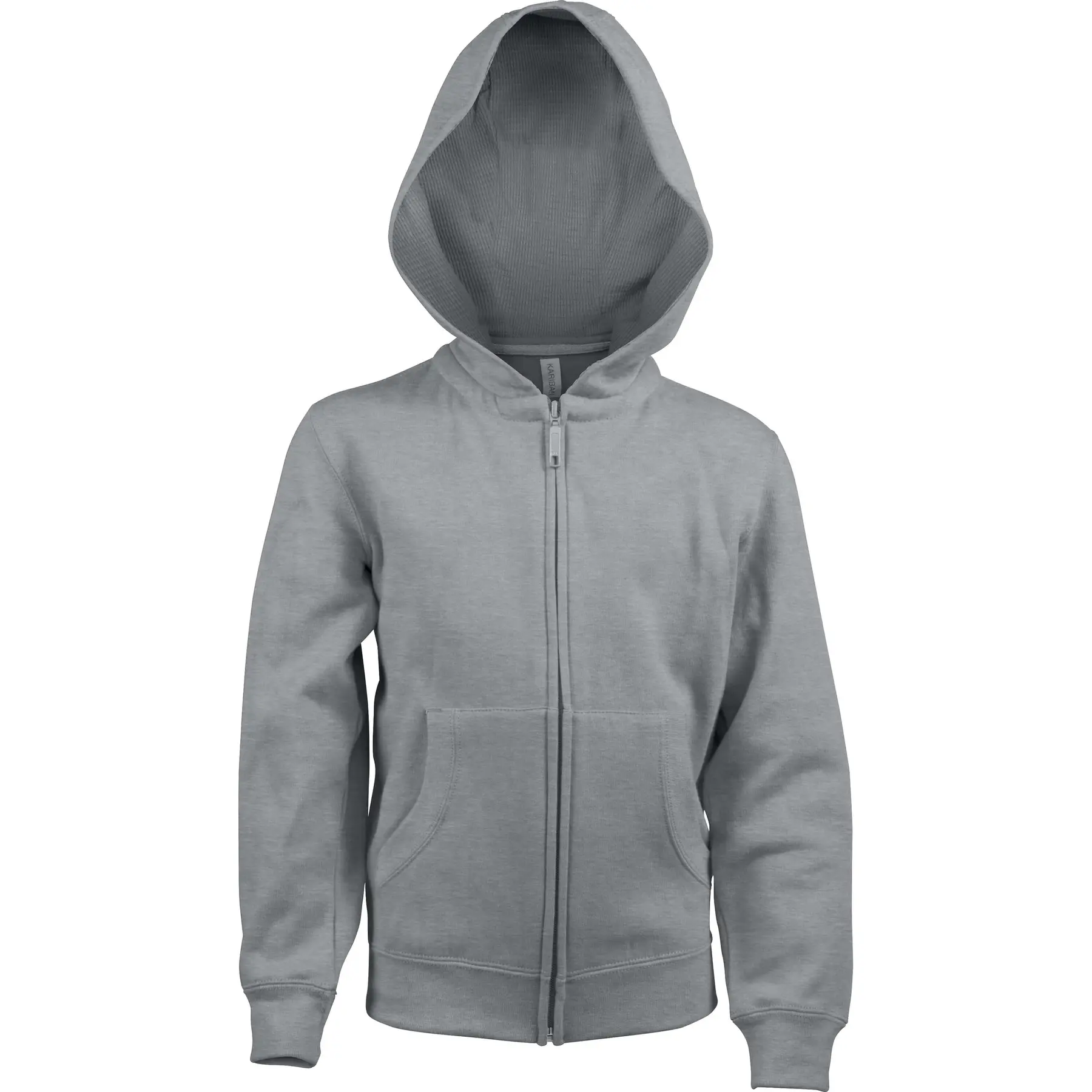 Sweatshirt à capuche enfant zippé Kariban