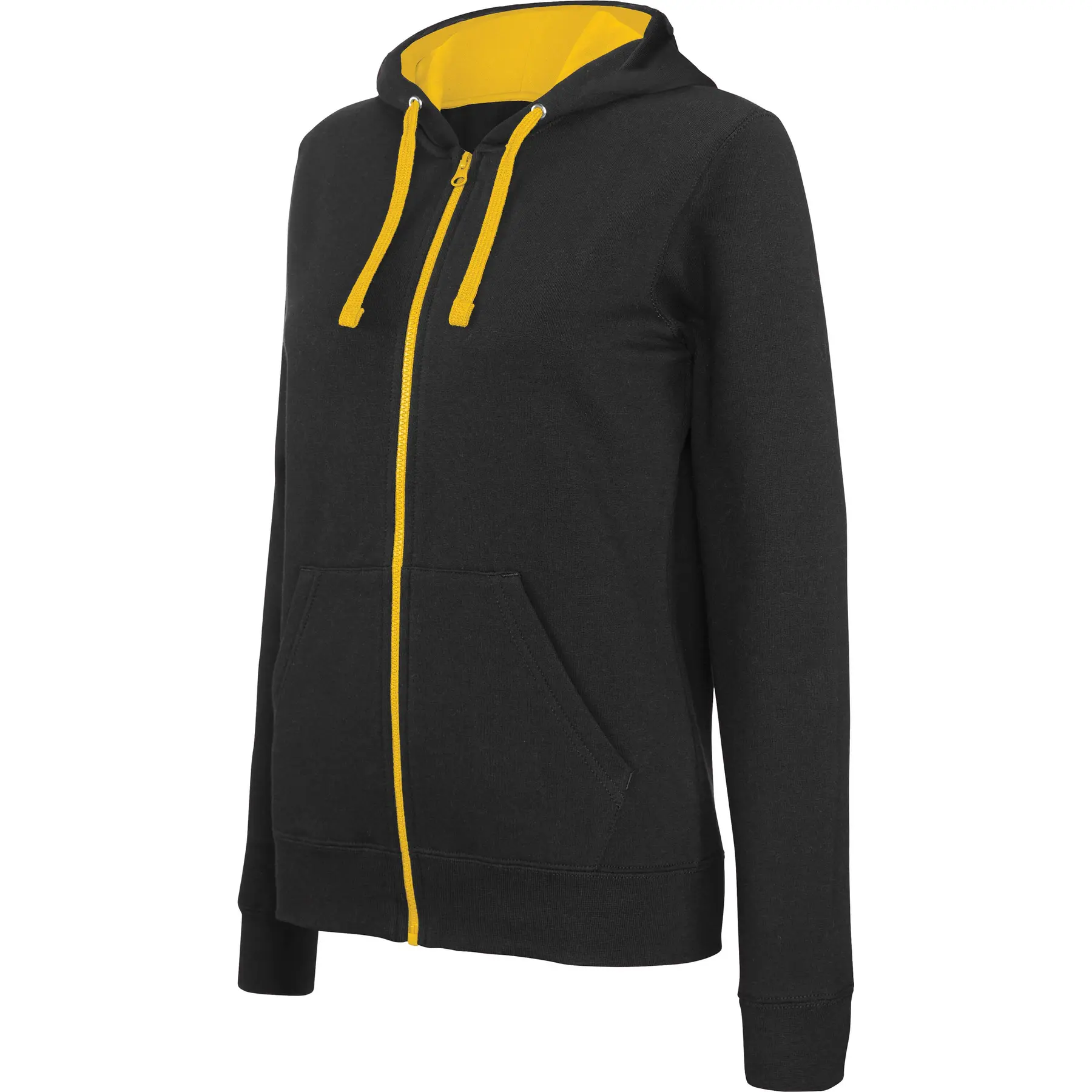 Hoodie Kariban Contrastée