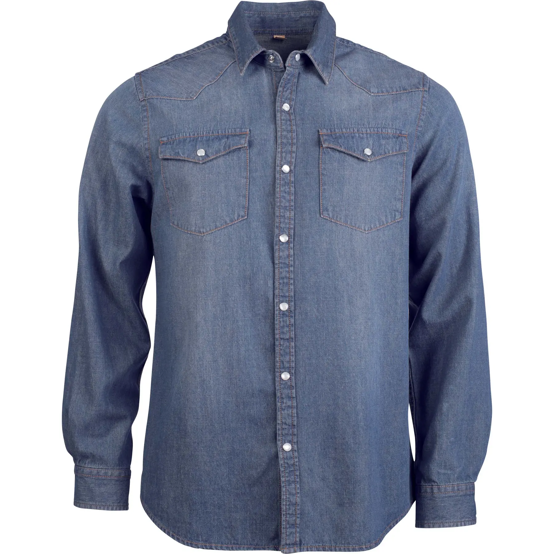 Langarmhemd Kariban Denim