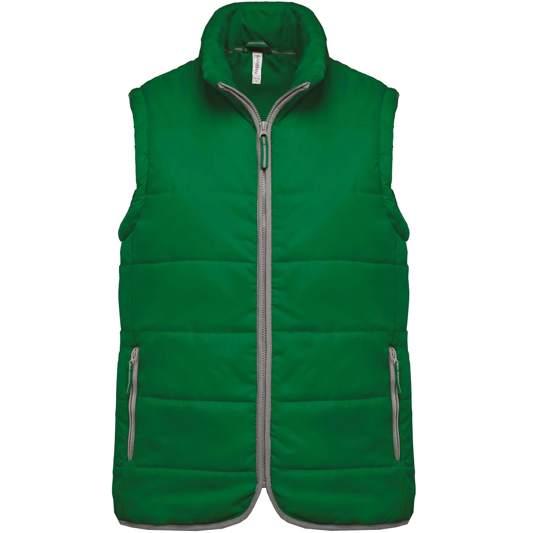 Kariban Gewatteerde bodywarmer K6116 - Kelly Green - L