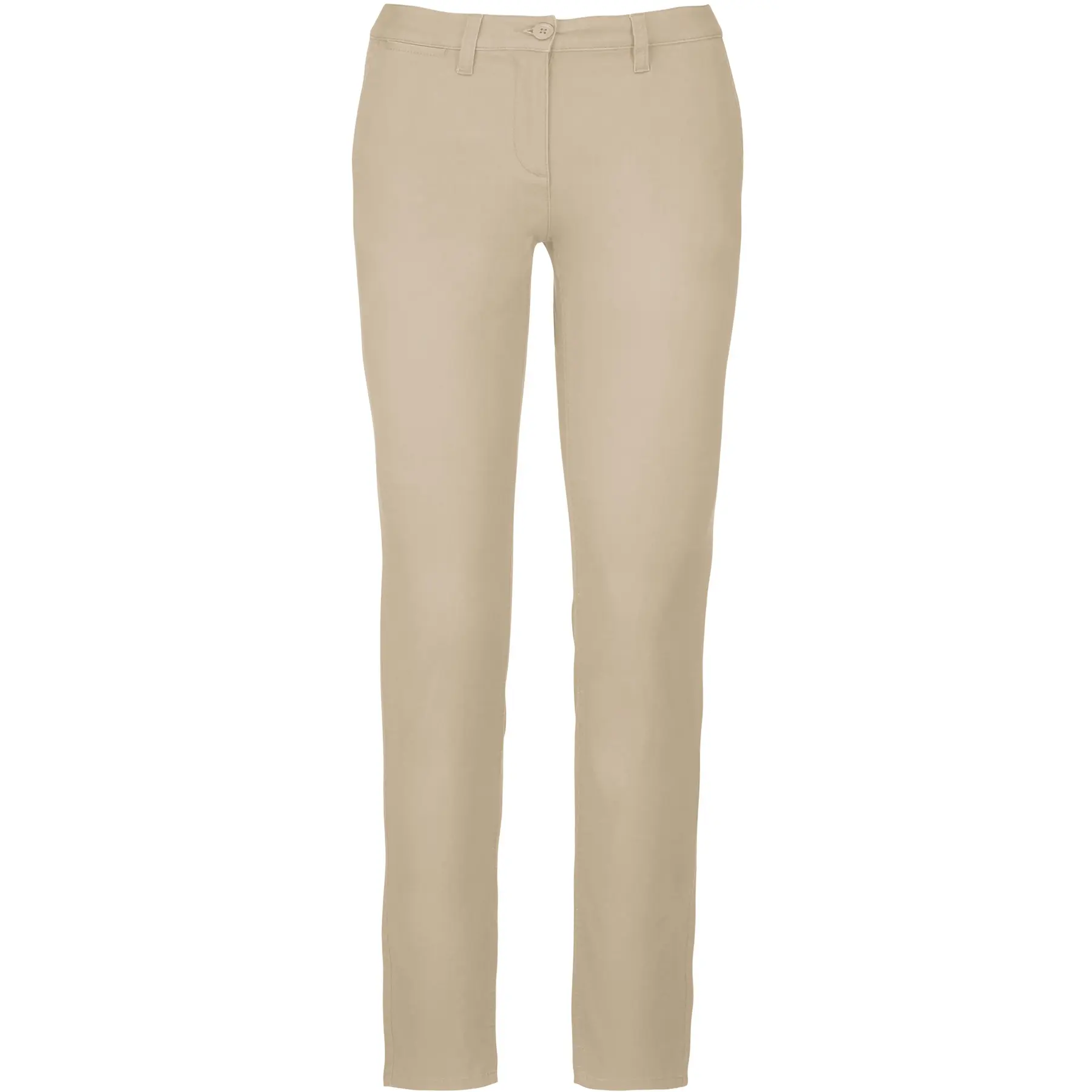 Kariban Beige Trousers Woman Chino