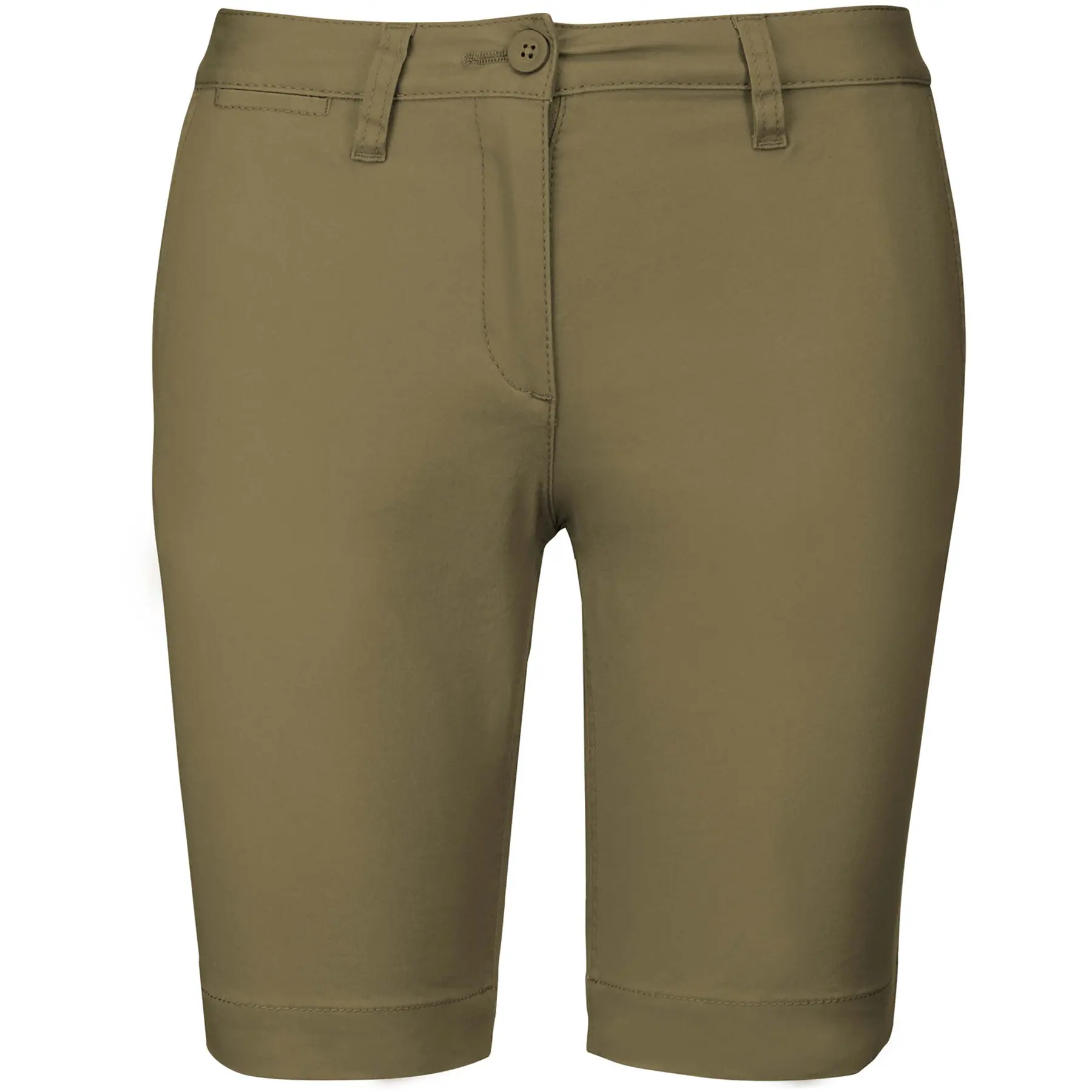 Kariban Marron Bermuda Shorts Woman Chino
