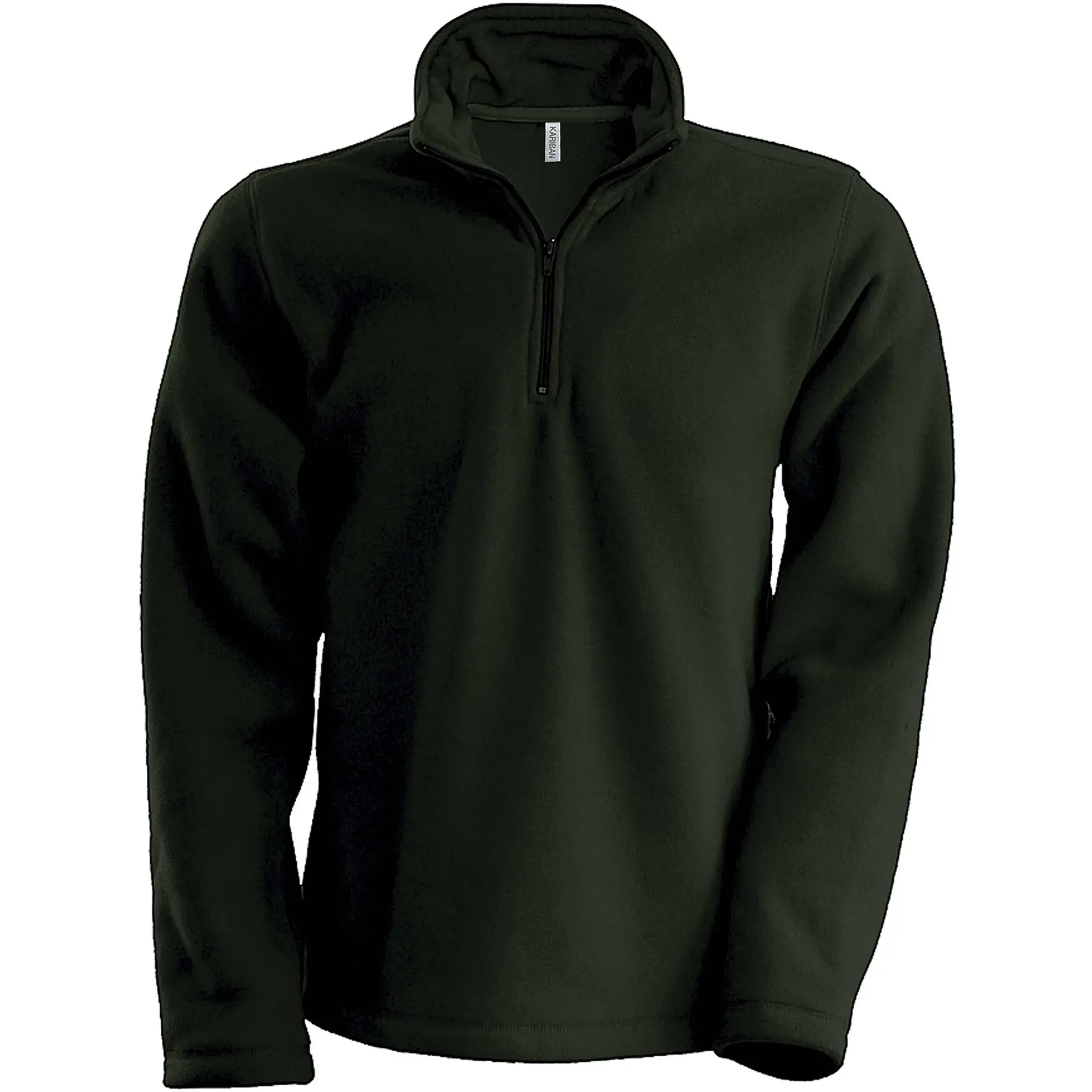 Fleecejacke mit Reißverschlusskragen Kariban Enzo