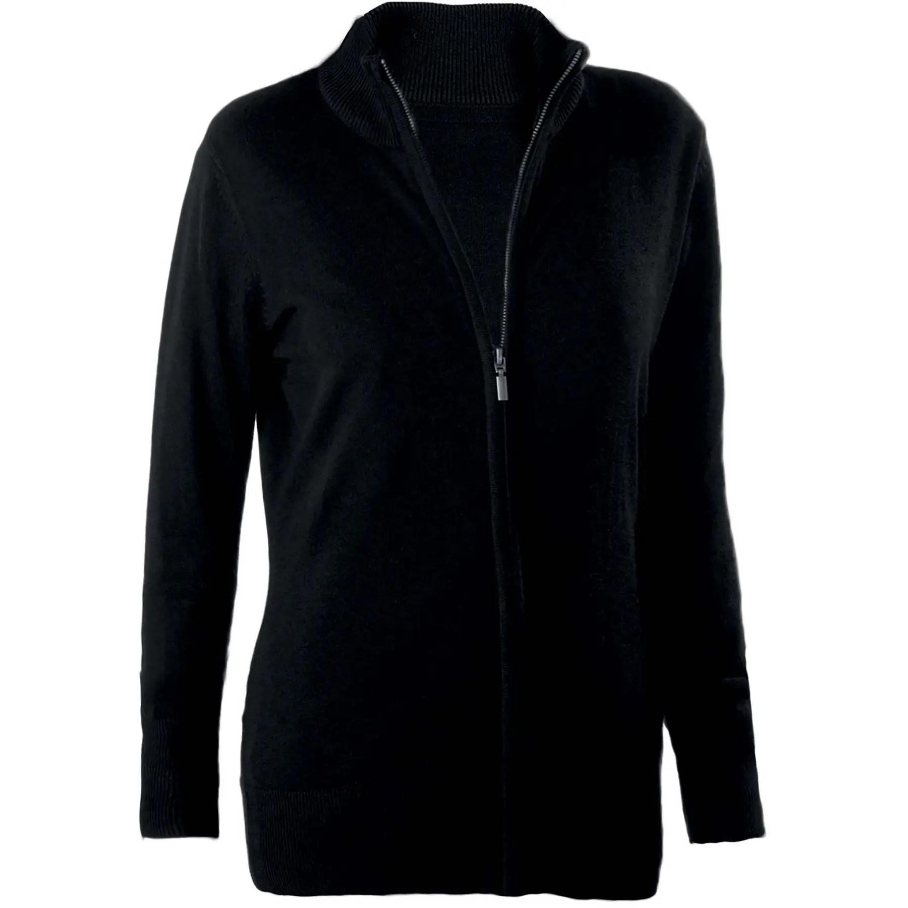 Strickjacke Mit Reißverschluss Für Damen Kariban