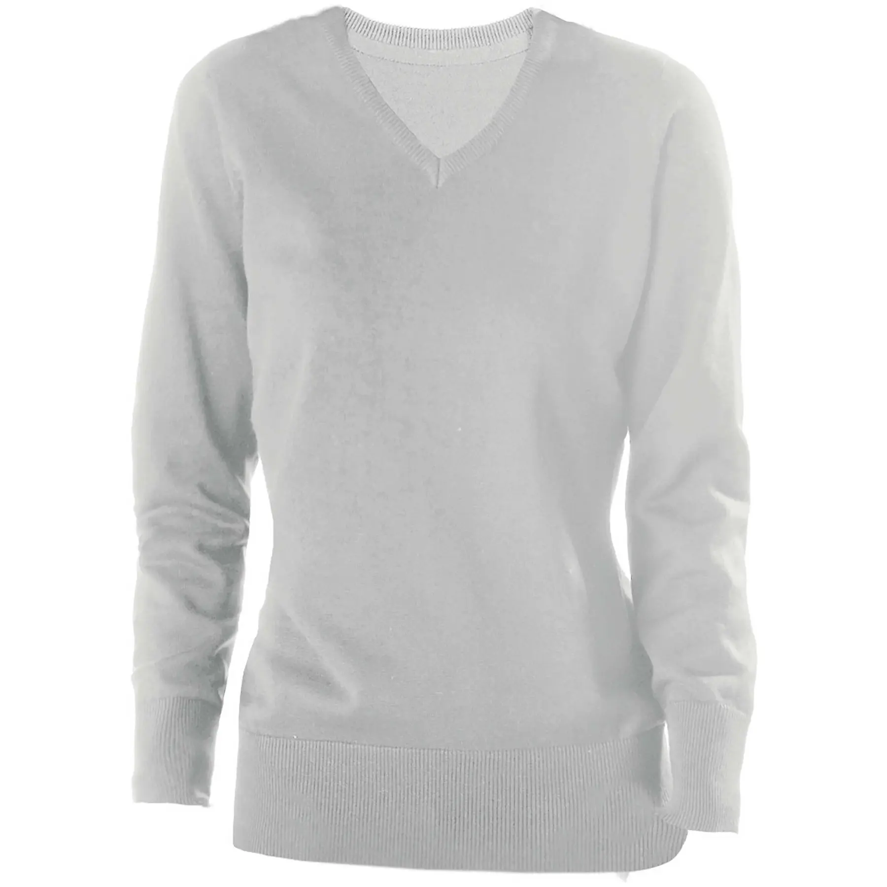 Pullover für Damen Kariban V-Ausschnitt